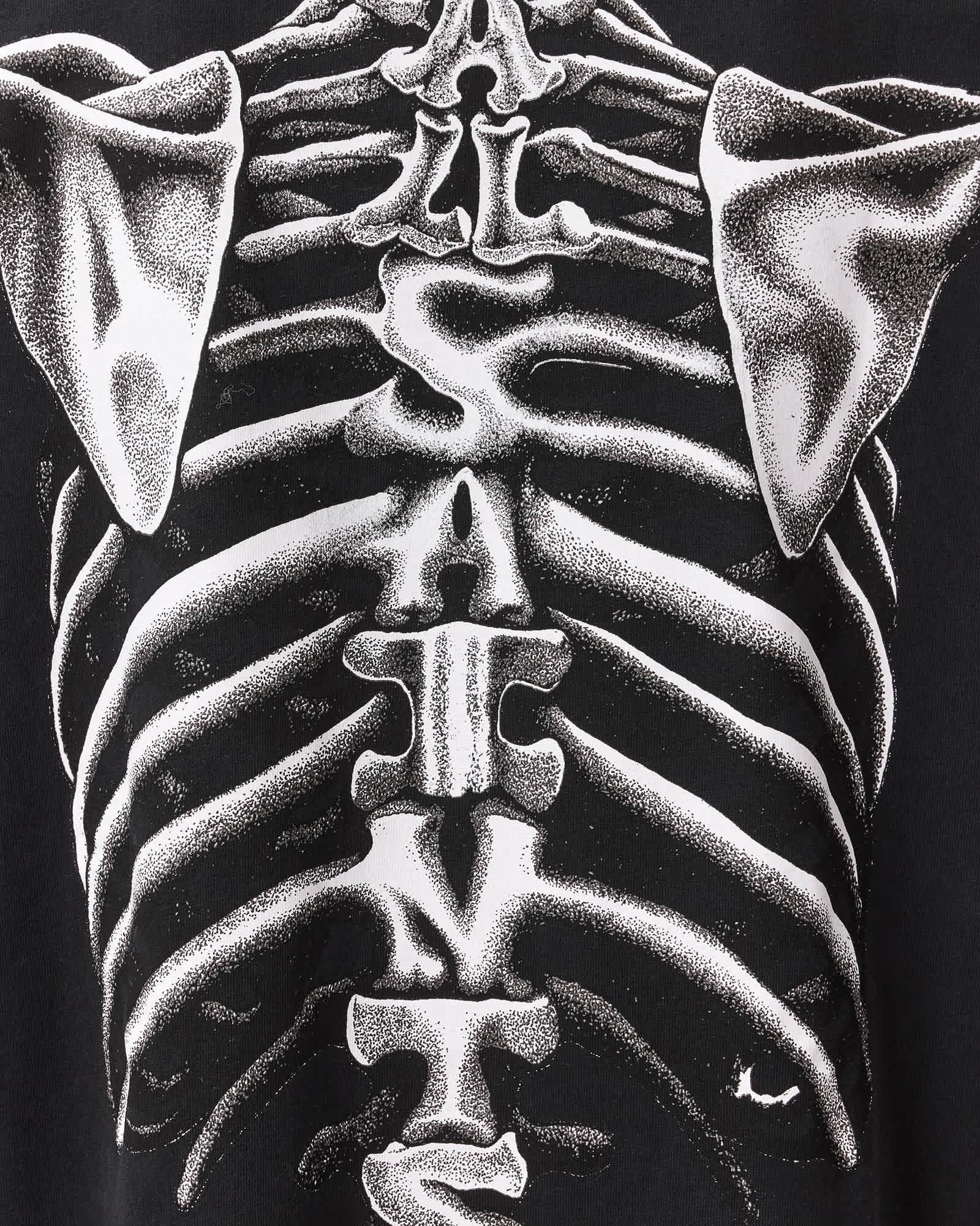 Anatomica Oversized T-Shirt Washed Black | ALLSAINTS US Product Image