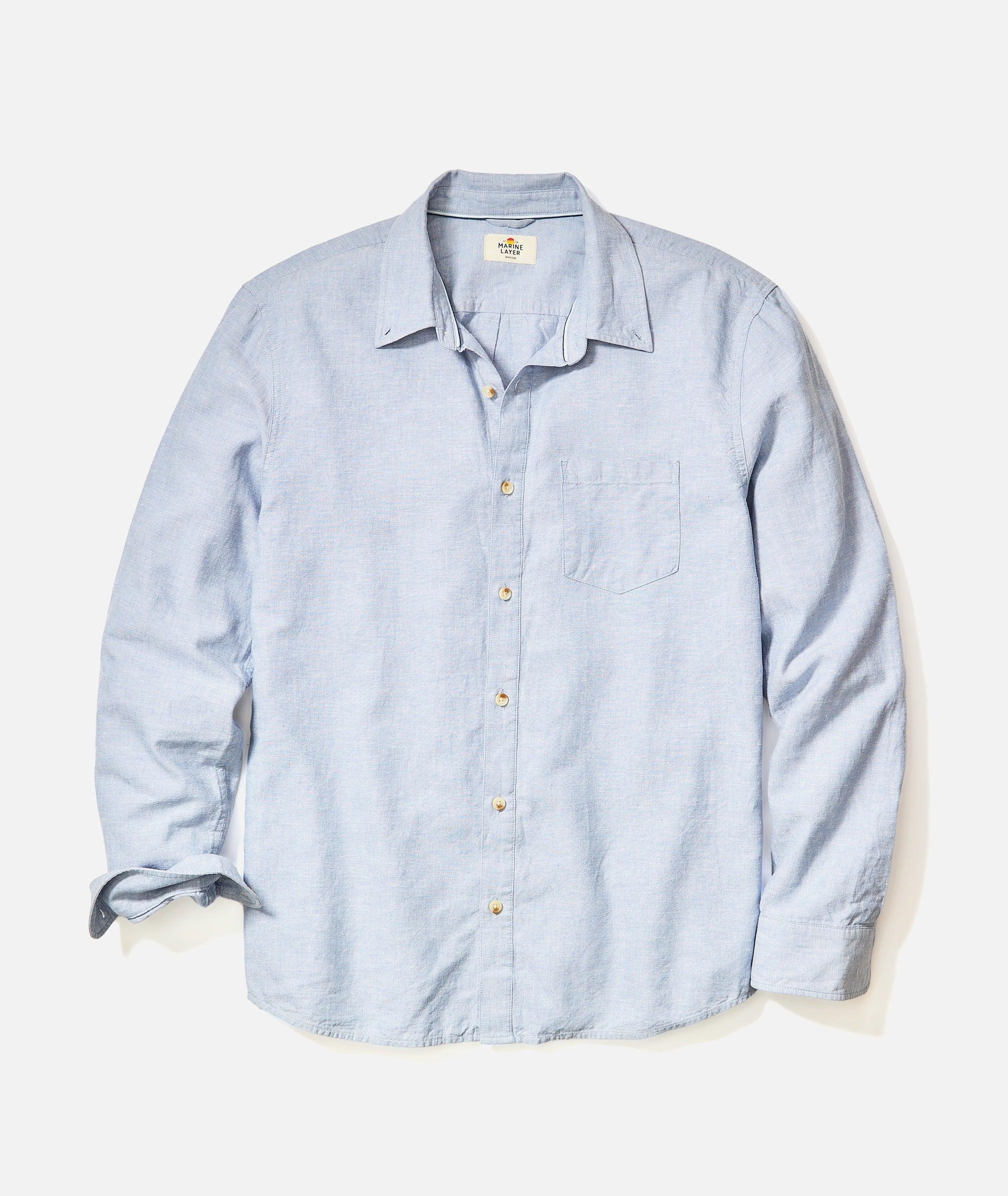Better-Than-Linen Long Sleeve Shirt Product Image