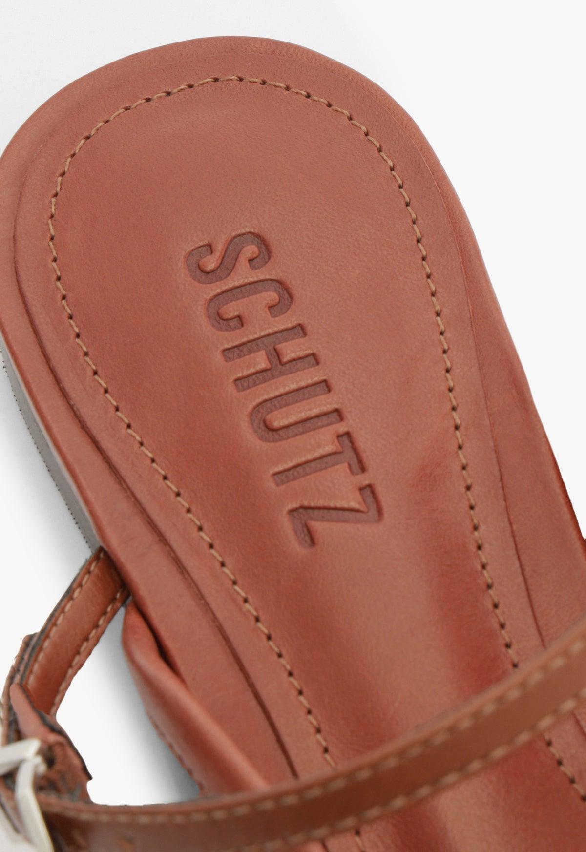 Arissa Mule Studs Leather Flat Product Image