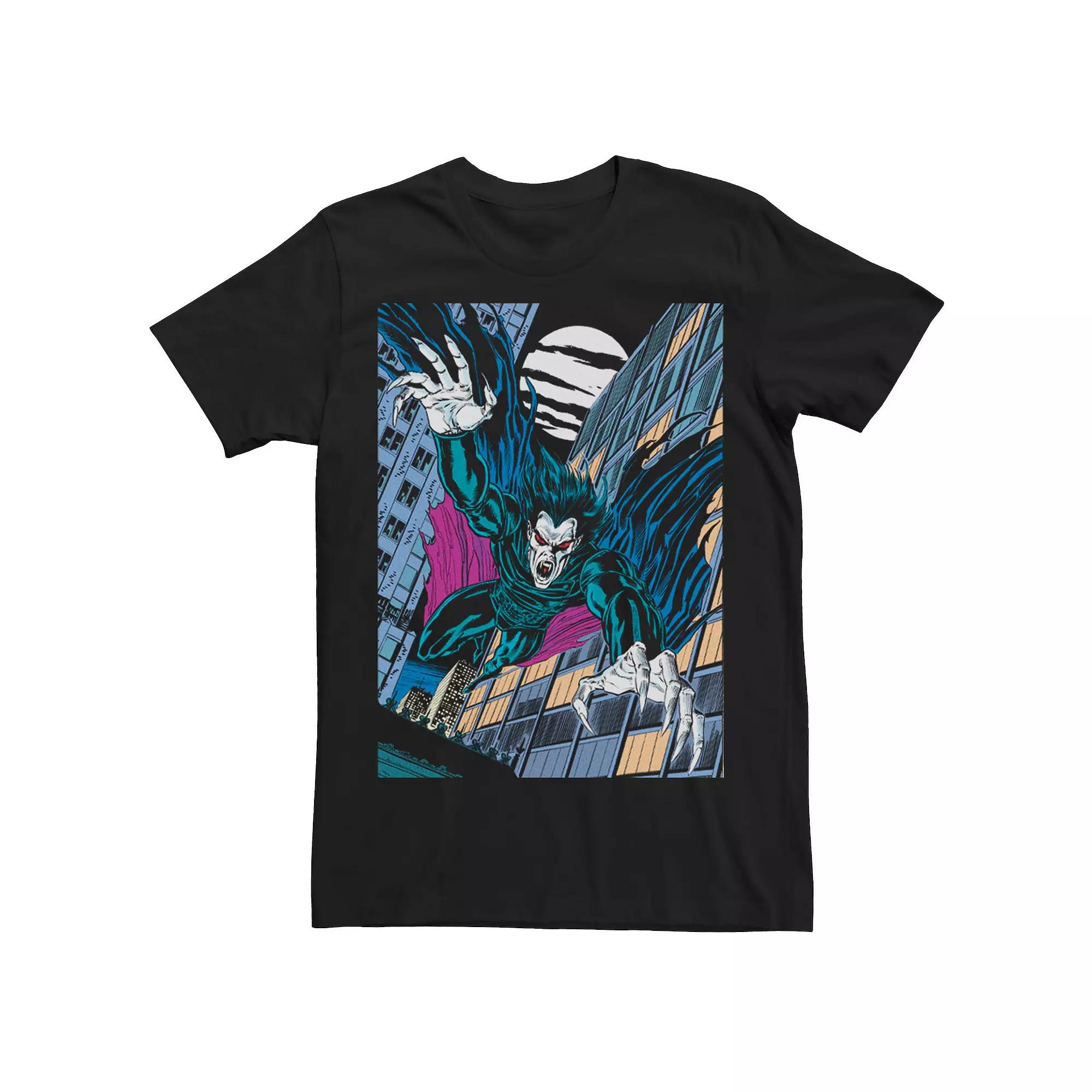 Men's Marvel Morbius Vampire Flight Portrait Tee,  Product Image