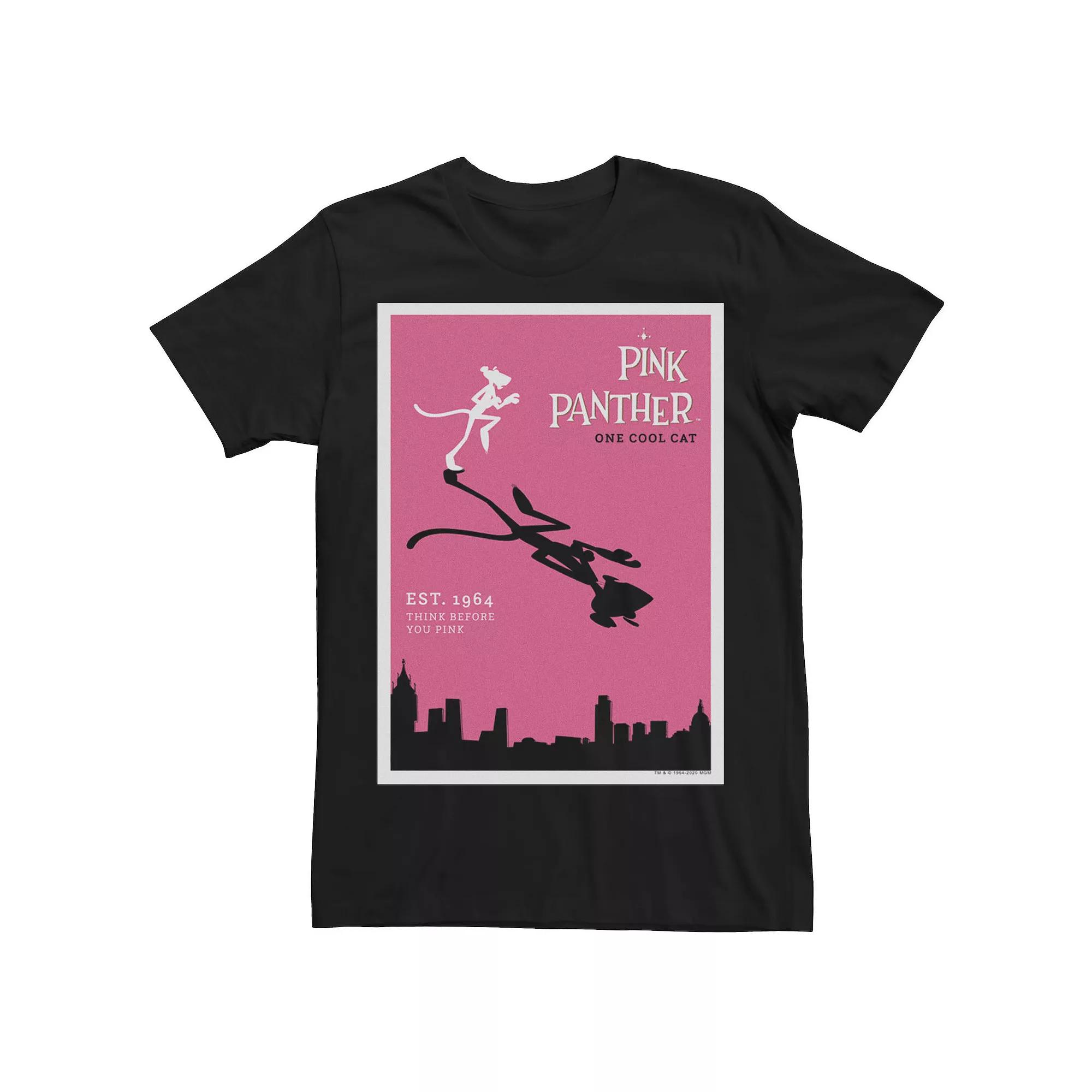 Men's The Pink Panther Silhouette Poster Tee,  Product Image