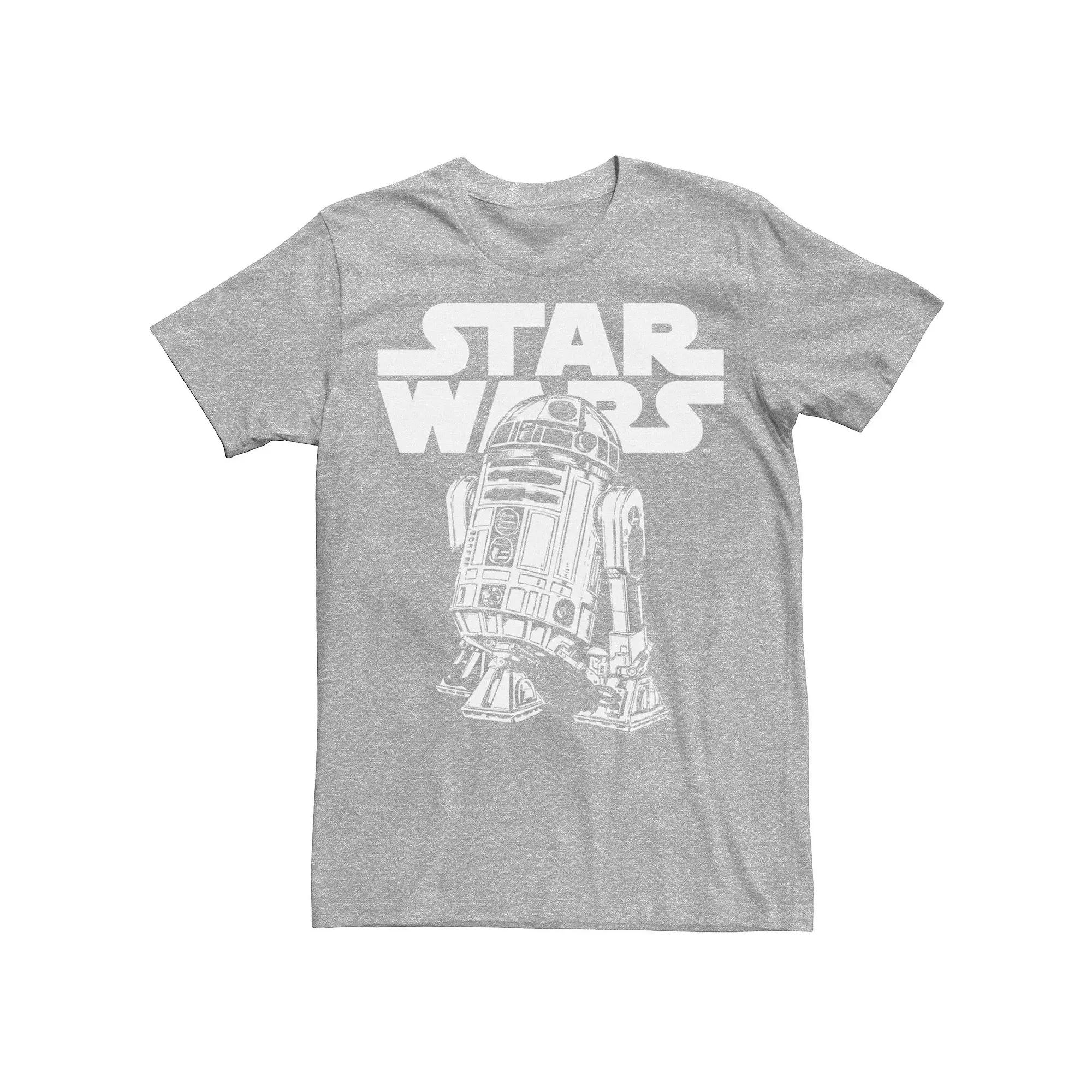 Men's Star Wars R2-D2 Logo Pose Graphic Tee,  Product Image