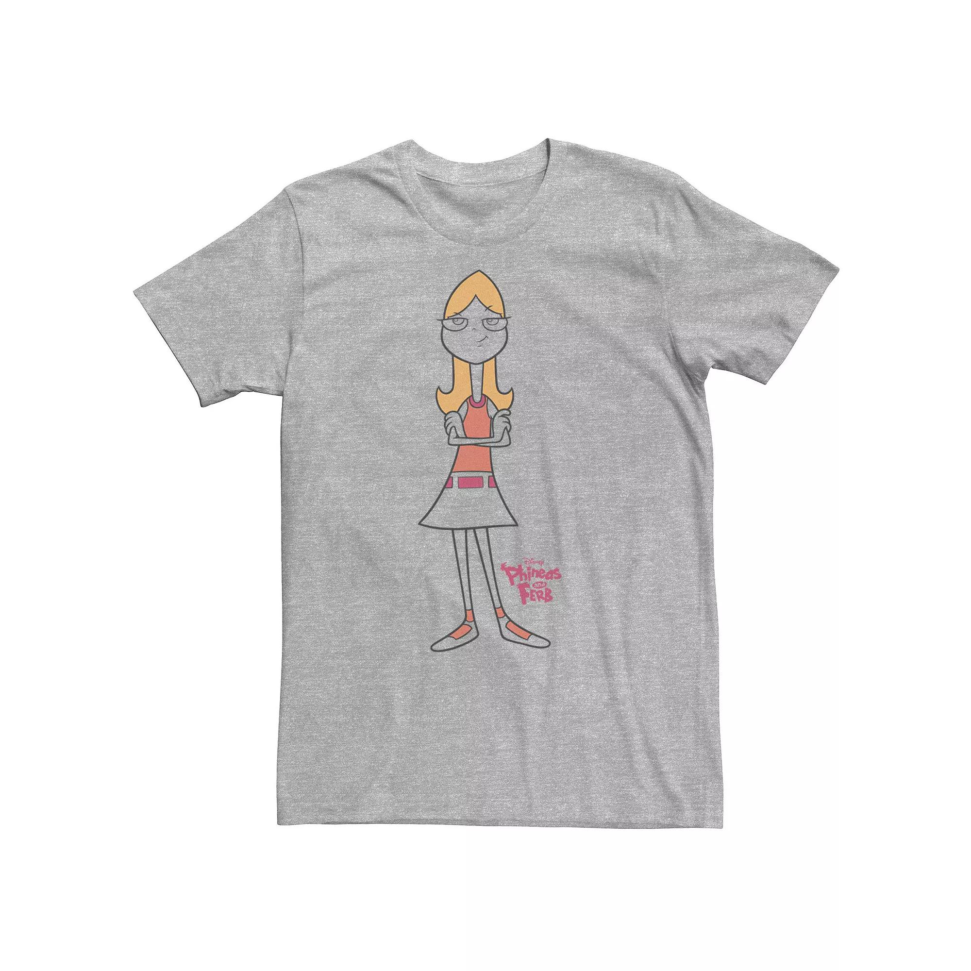 Big & Tall Disney Phineas And Ferb Candace Line Art Tee, Men's,  Product Image