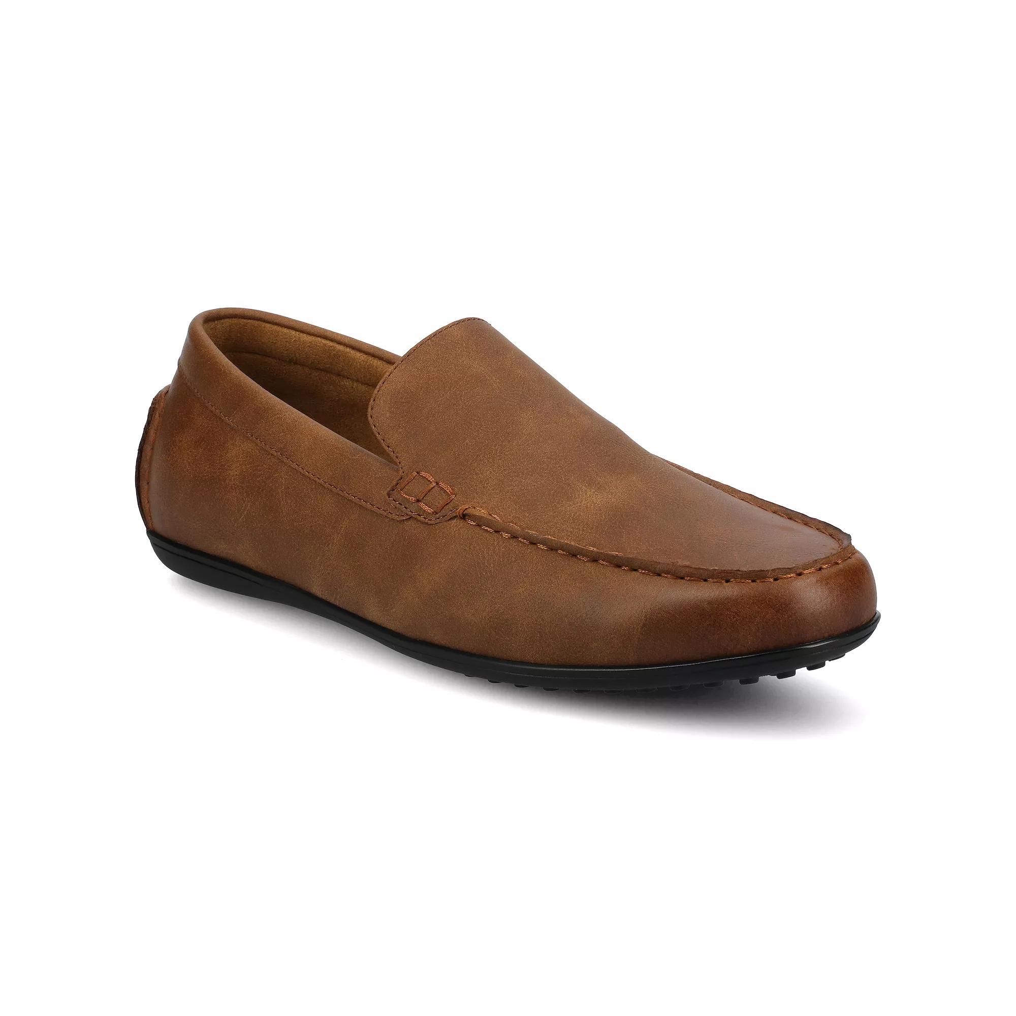 VANCE Sergio Comfort Slip-on Flexible Venetian Men's Driving Loafers,  Product Image
