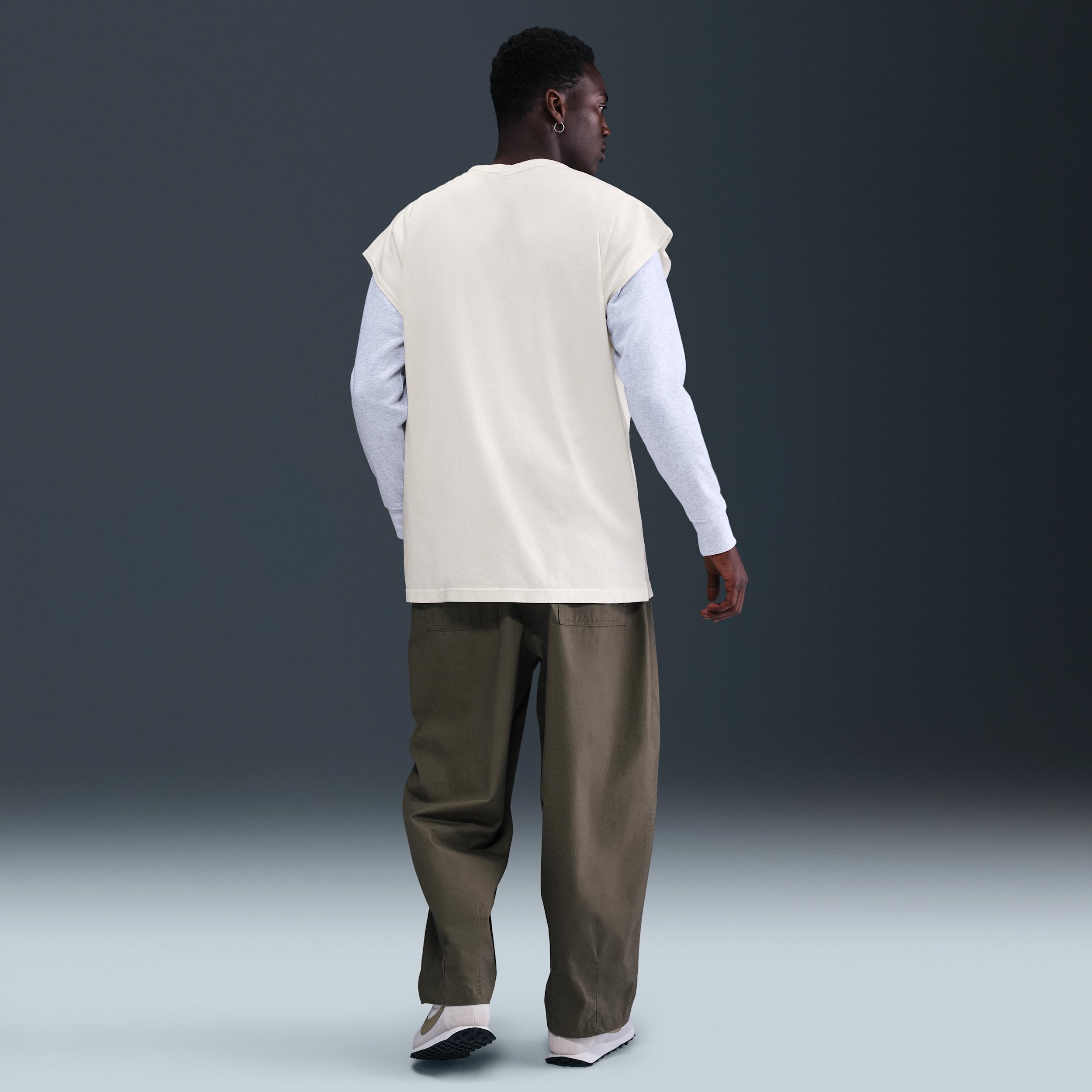 Nike Mens Nike NSW Hot Ones Sleeveless T-Shirt - Mens Sail/Multi Product Image