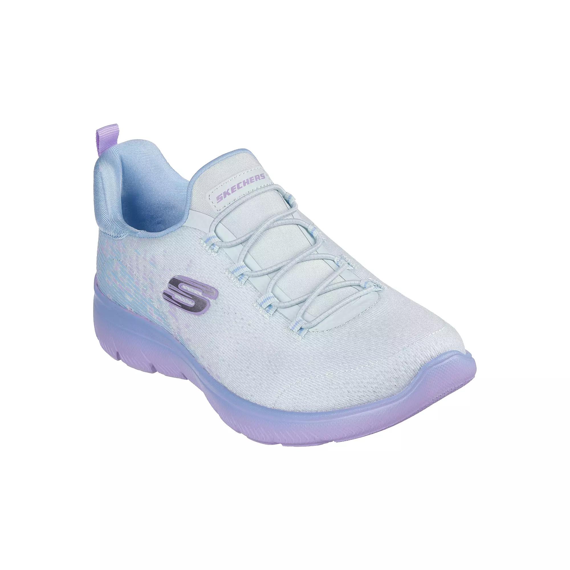 Skechers Summits Morning Glow Women's Sneakers, Size: 5.5, Light Blue Product Image