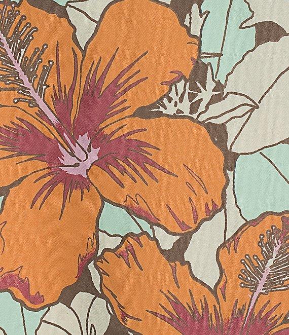 Roxy Lineup Long Sleeve Oversized Fleece Sweatshirt Product Image