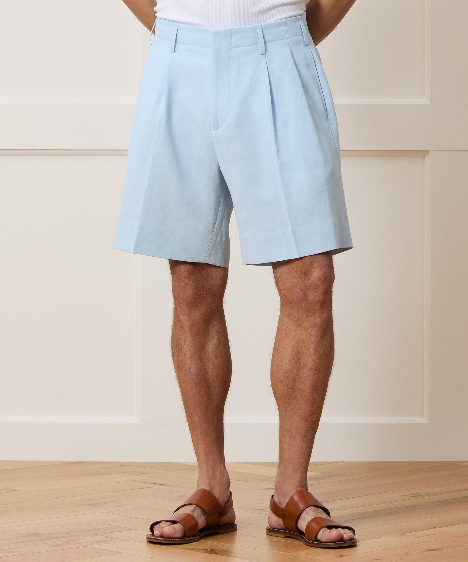 8" Italian Sueded Linen Hollywood Short Product Image