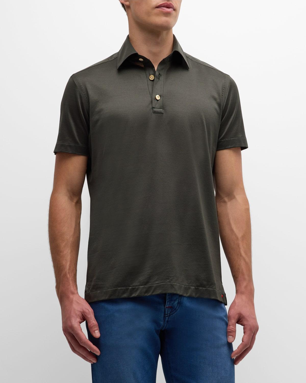 Men's Cotton Polo Shirt Product Image
