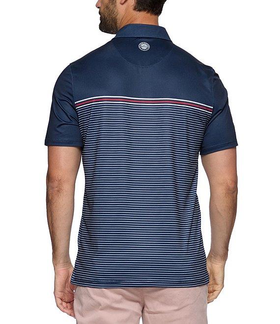 Flag and Anthem Fridley Agave Print MadeFlex Performance Short Sleeve Polo Shirt Product Image