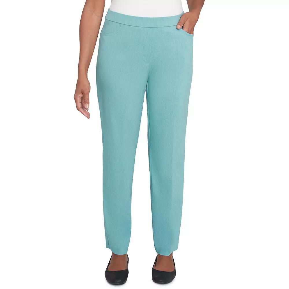 Women's Alfred Dunner Victoria Pull-On Millennium Short Length Pants,  Product Image