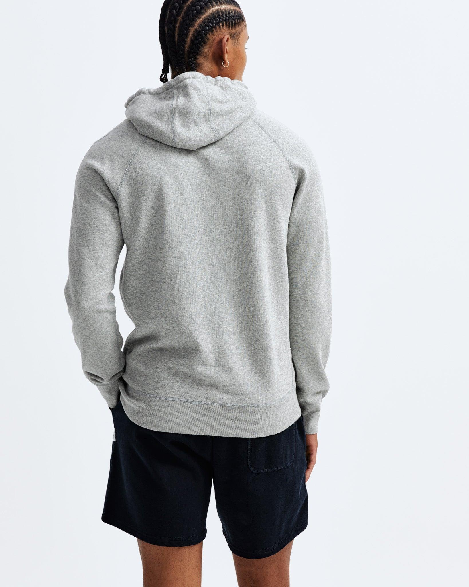 Lightweight Terry Slim Hoodie - Vault Male Product Image