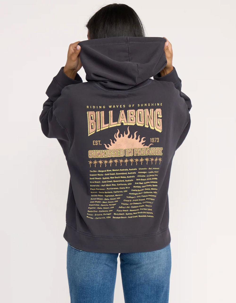 BILLABONG Keep It Up Womens Hoodie - BLACK Product Image