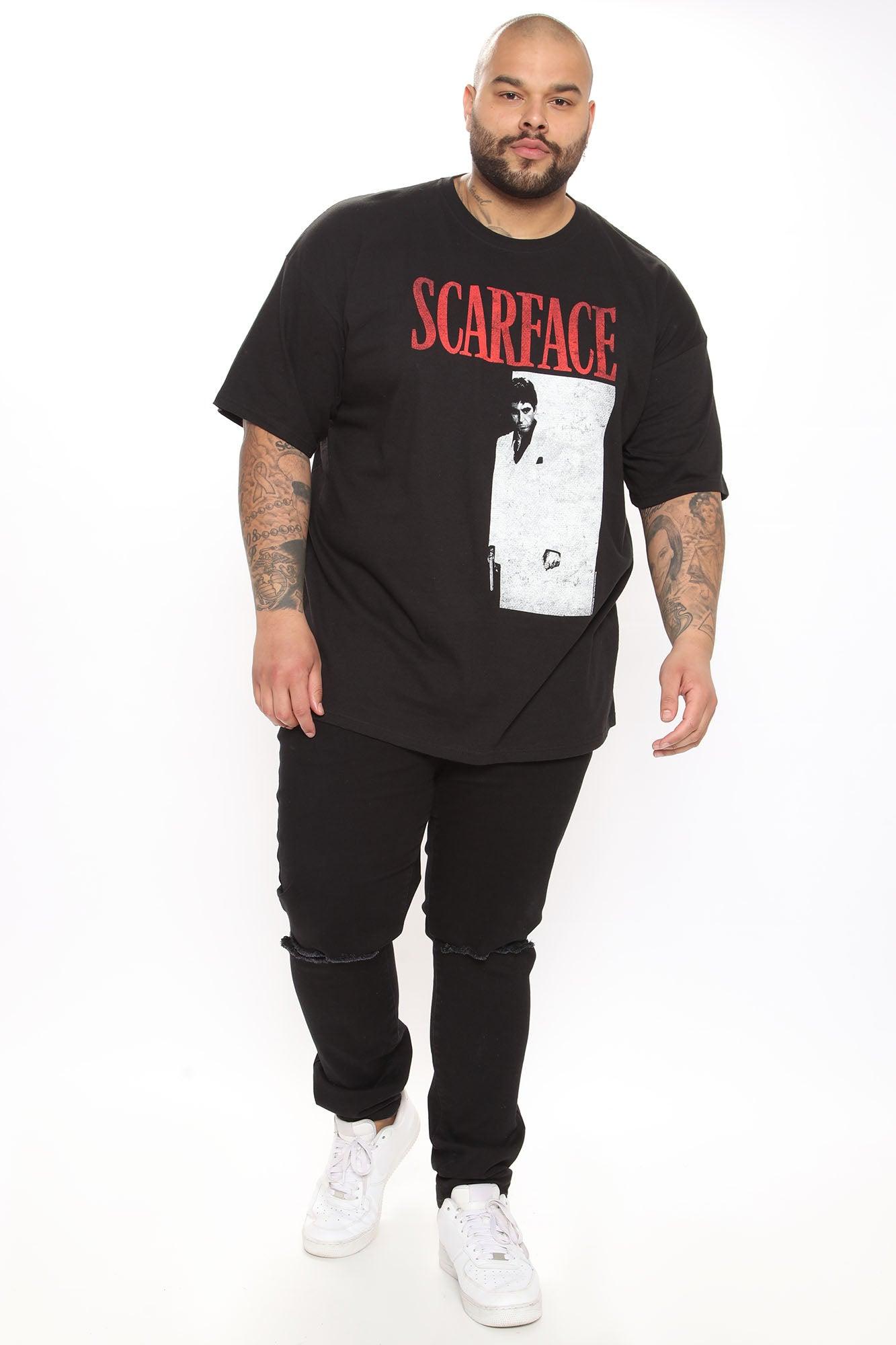 Classic Scarface Short Sleeve Tee - Black Product Image
