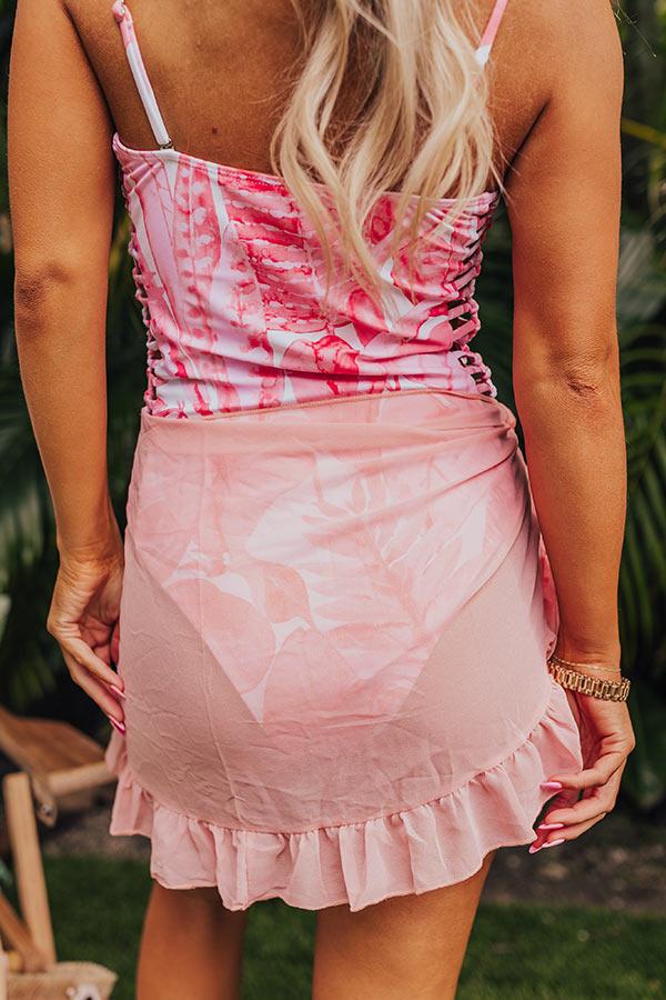 Palm Paradise One Piece Swimsuit Product Image