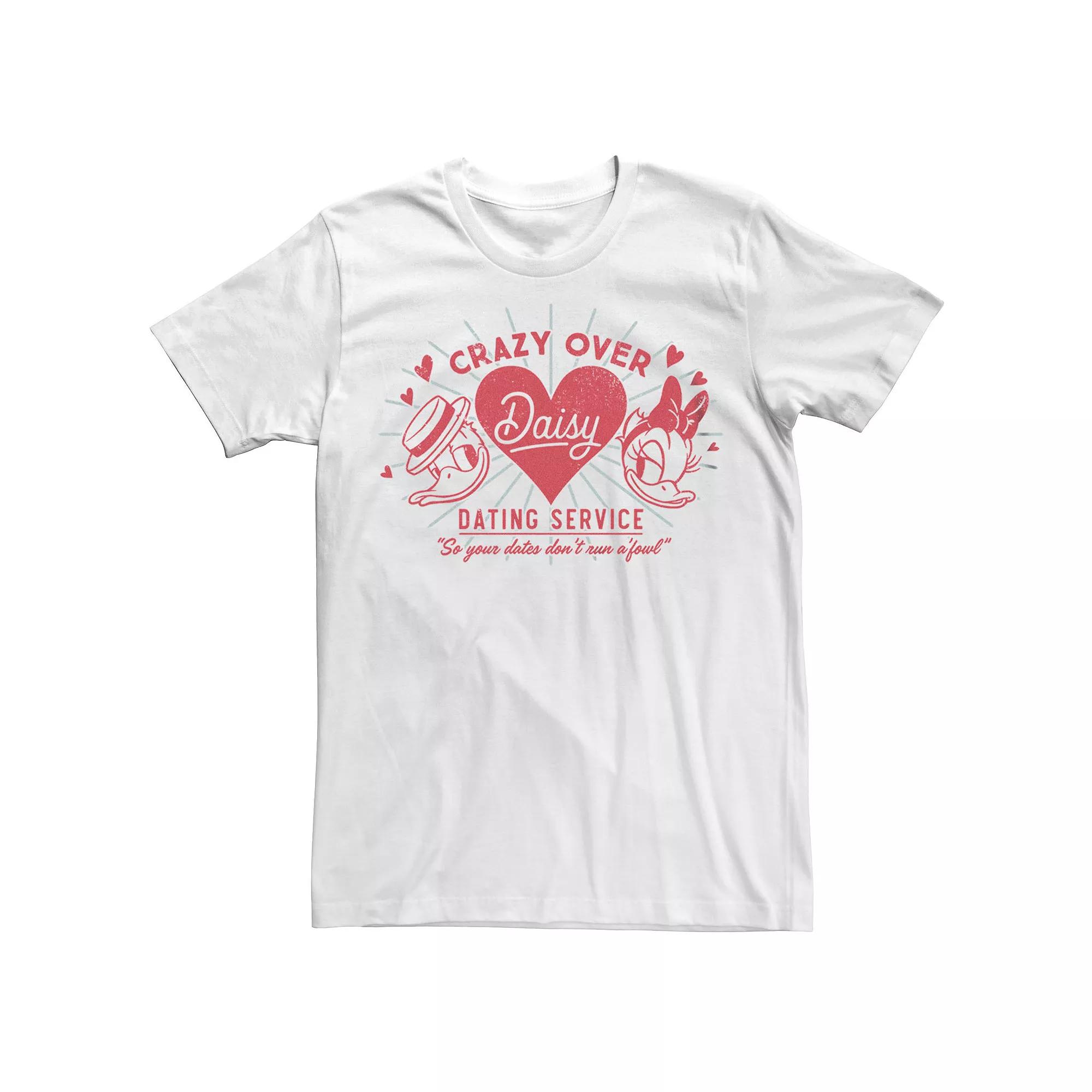 Big & Tall Disney Daisy Dating Service Tee, Men's,  Product Image