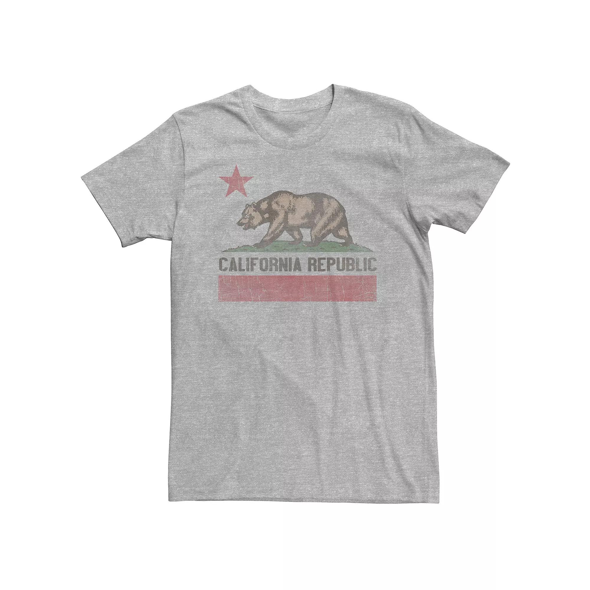 Big & Tall California State Bear Flag Logo Tee, Boy's,  Product Image