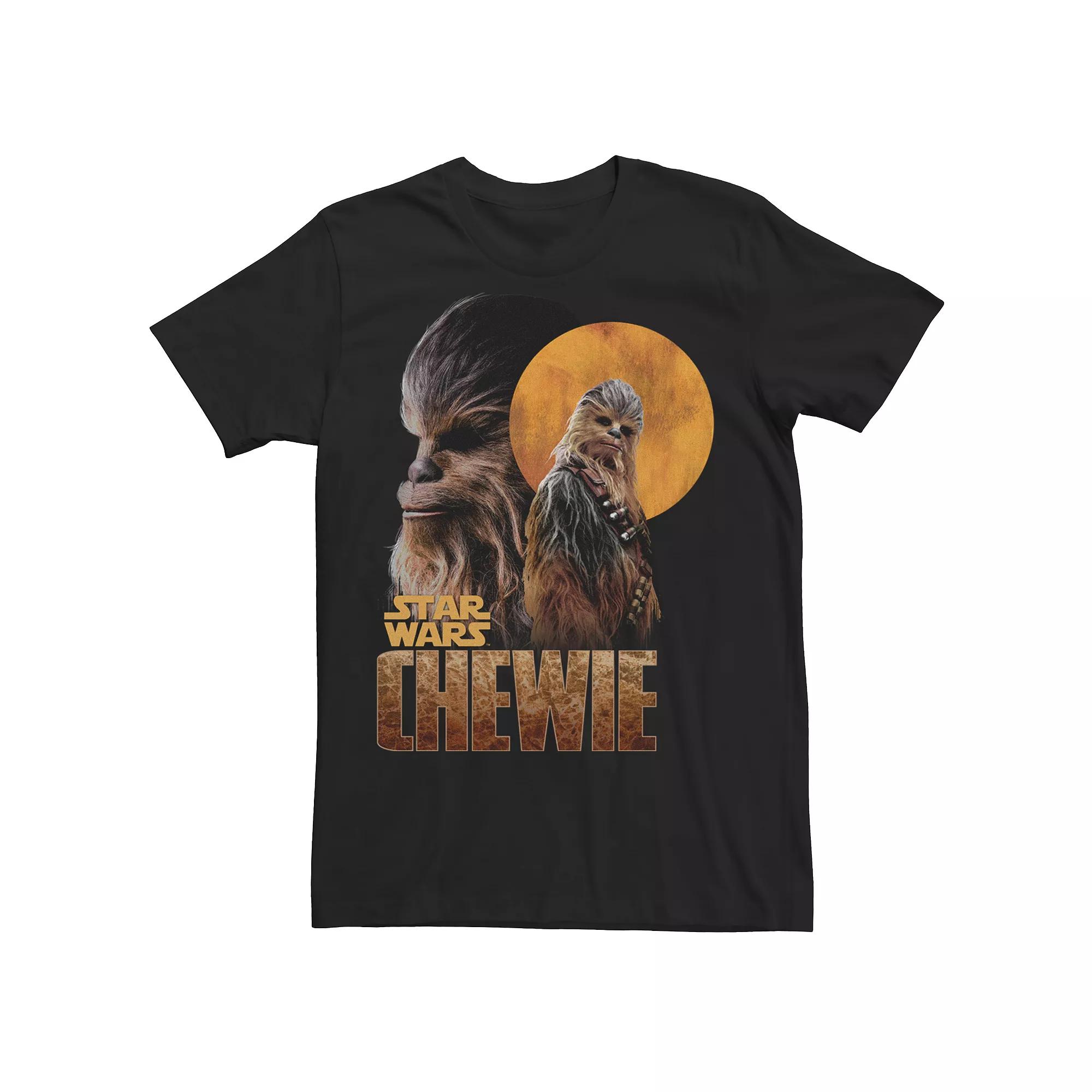 Mens Star Wars Han Solo Wookie Tee Product Image