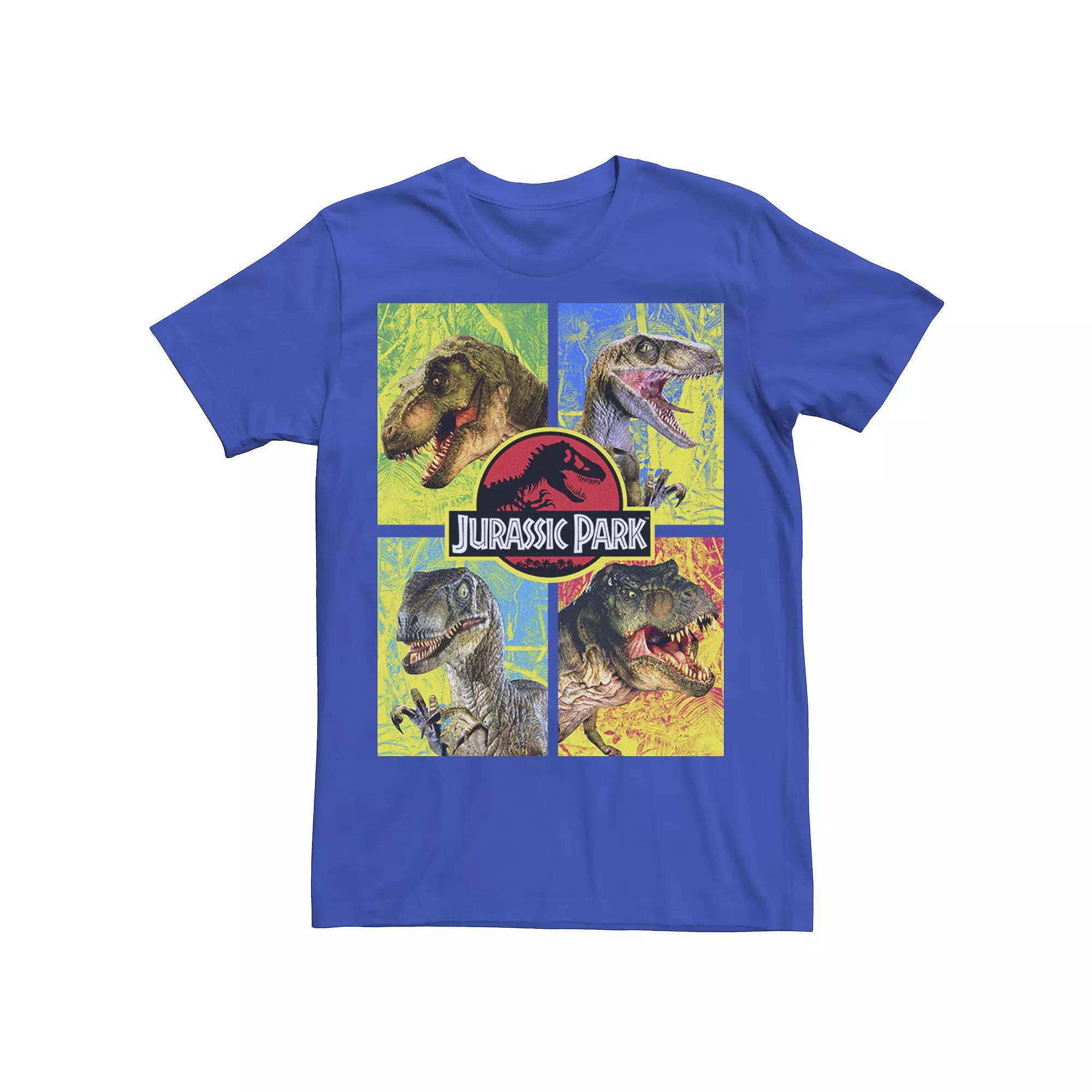 Men's Jurassic Park Dinosaur Faces Tee,  Product Image