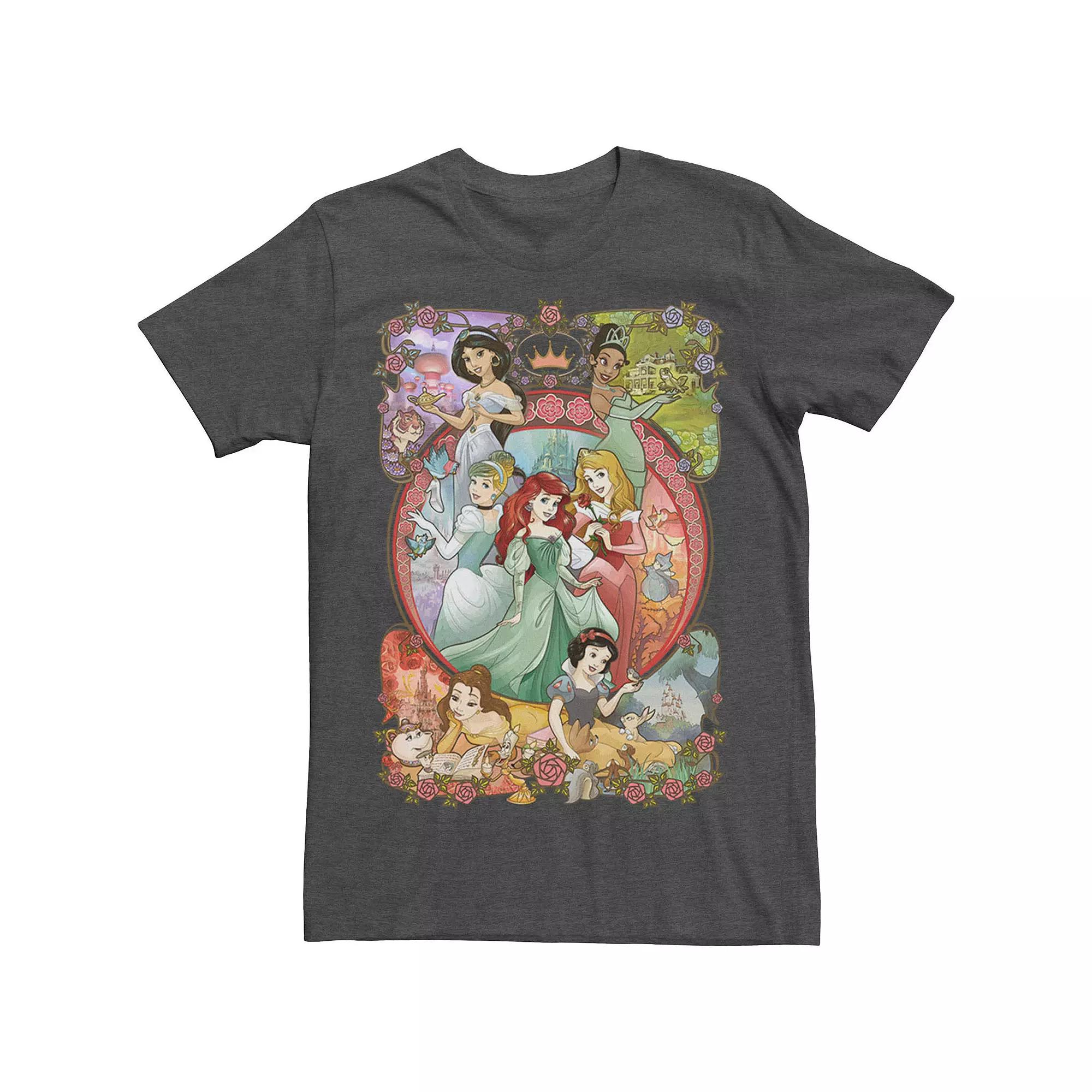 Big & Tall Disney Princess Power Artsy Tee, Men's,  Product Image