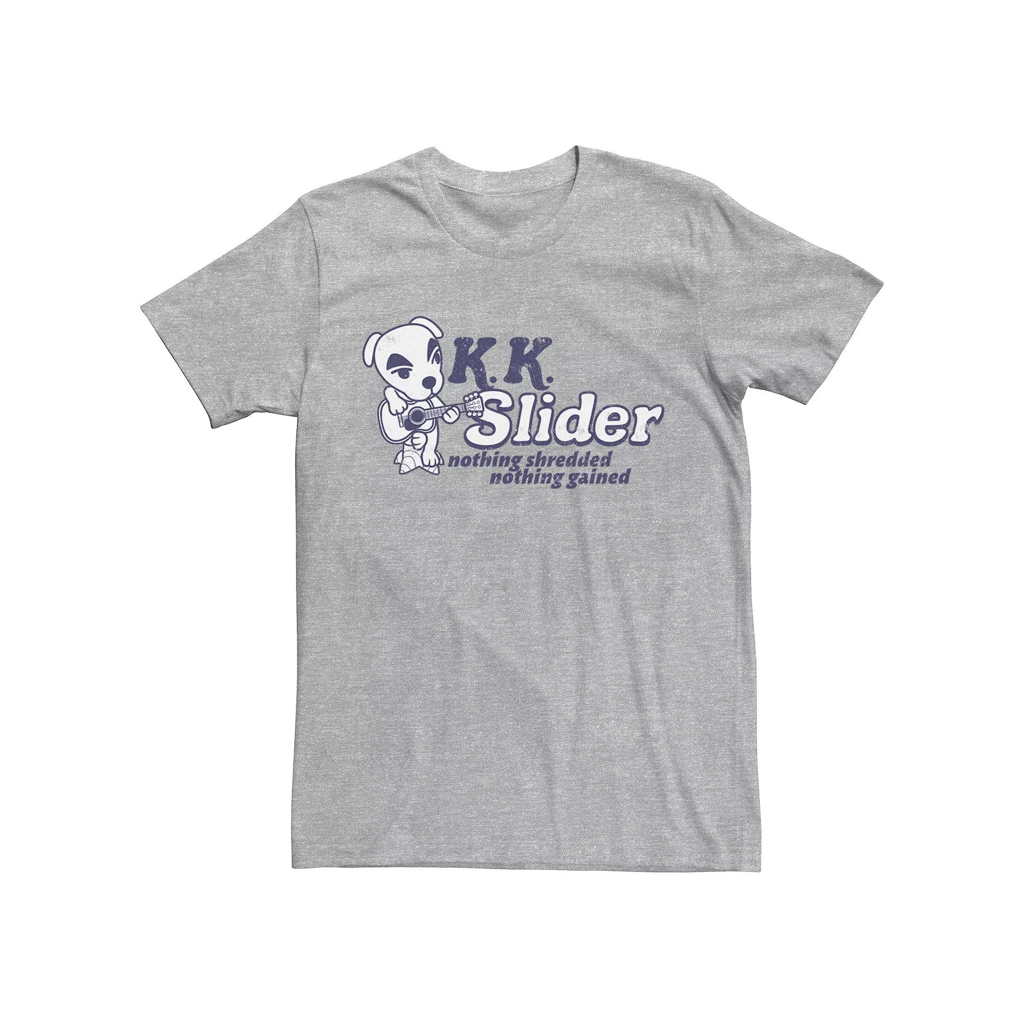 Men's Animal Crossing K.K. Slider Nothing Shredded Nothing Gained Tee,  Product Image