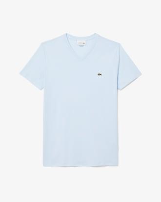 Men's Lightweight Pima Cotton V-Neck T-Shirt Product Image