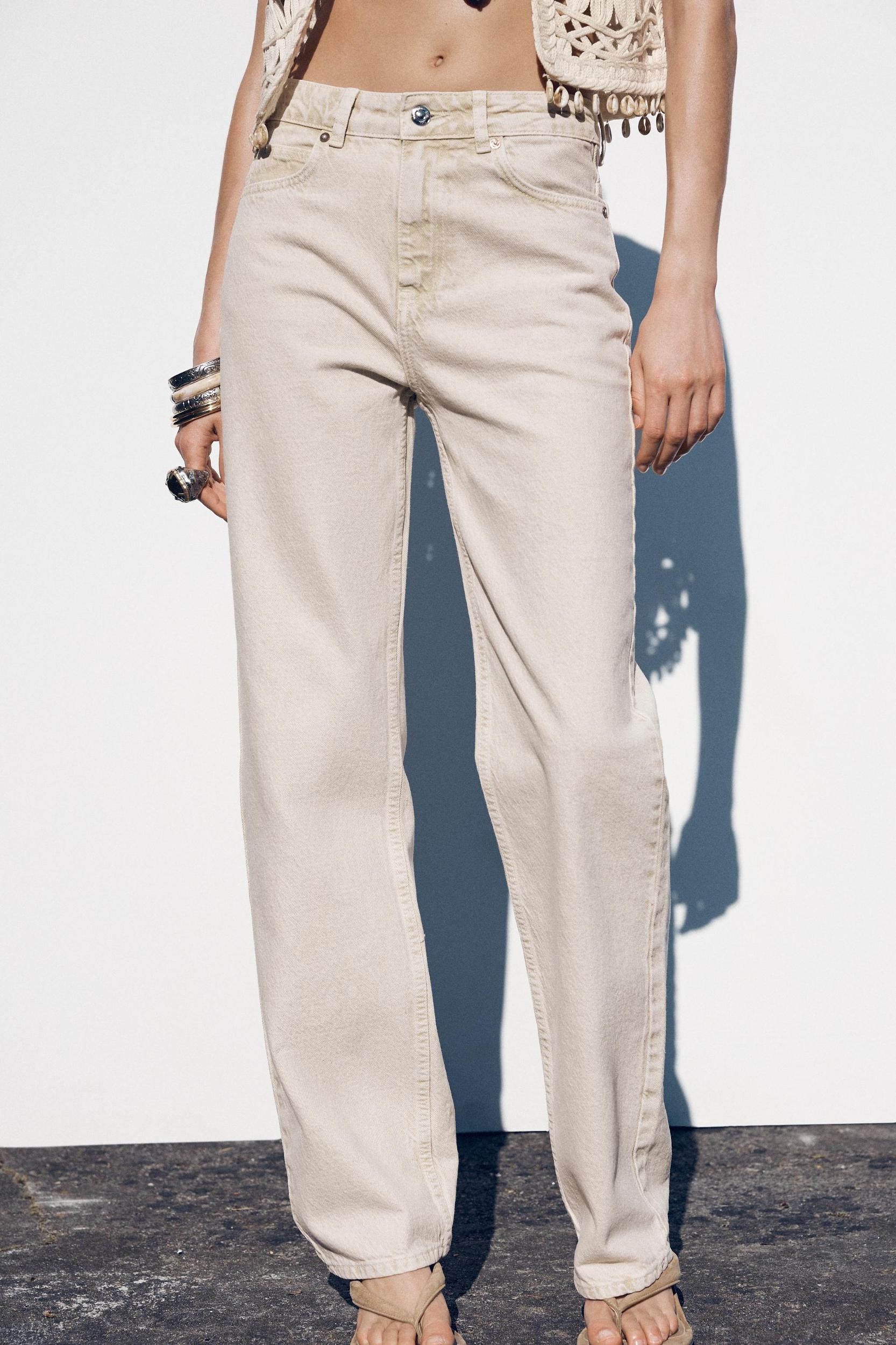 STRAIGHT LEG LONG LENGTH Z1975 JEANS WITH A HIGH WAIST Product Image