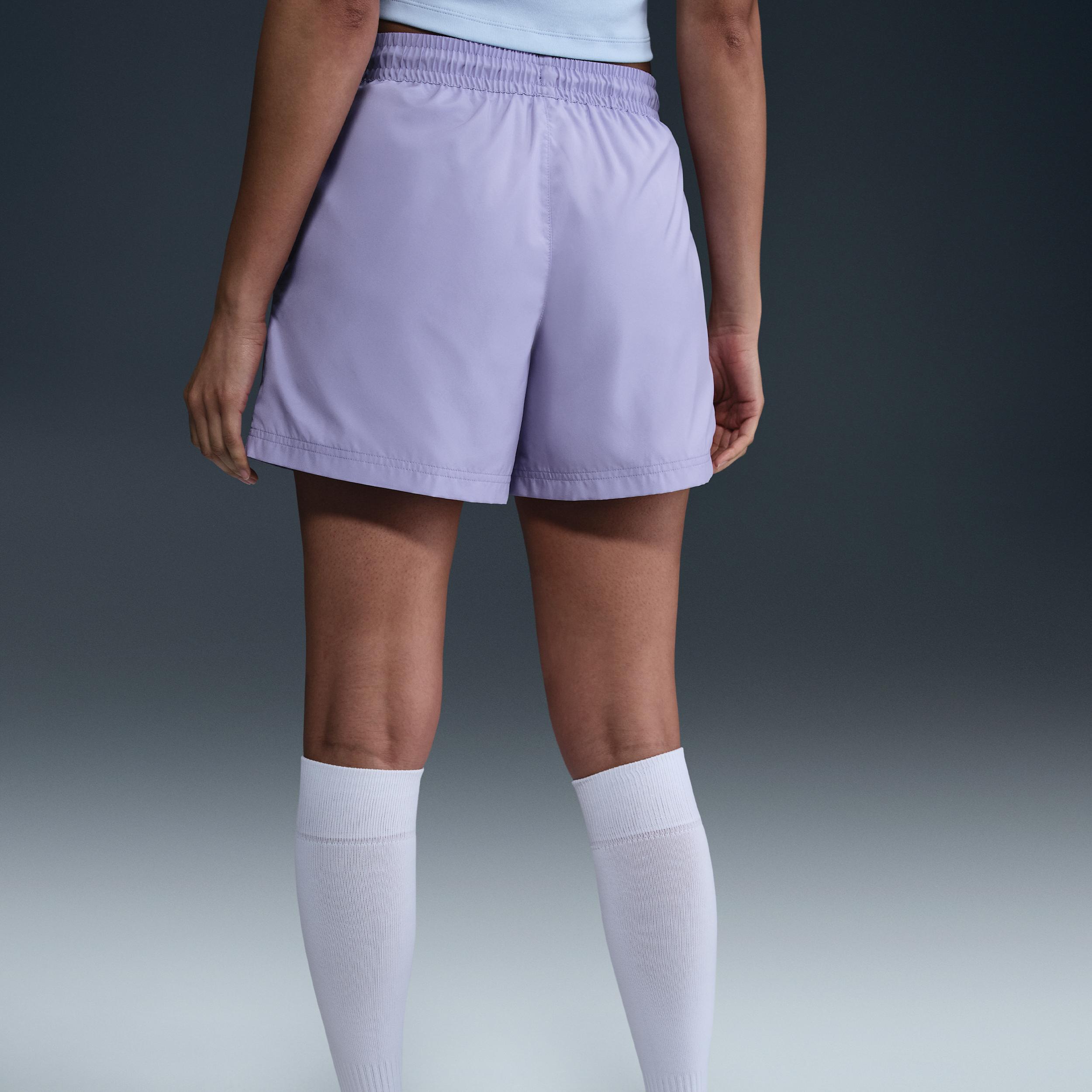 Womens Nike Sportswear Classic Wovens Mid-Rise Shorts | FV7557-533 Product Image