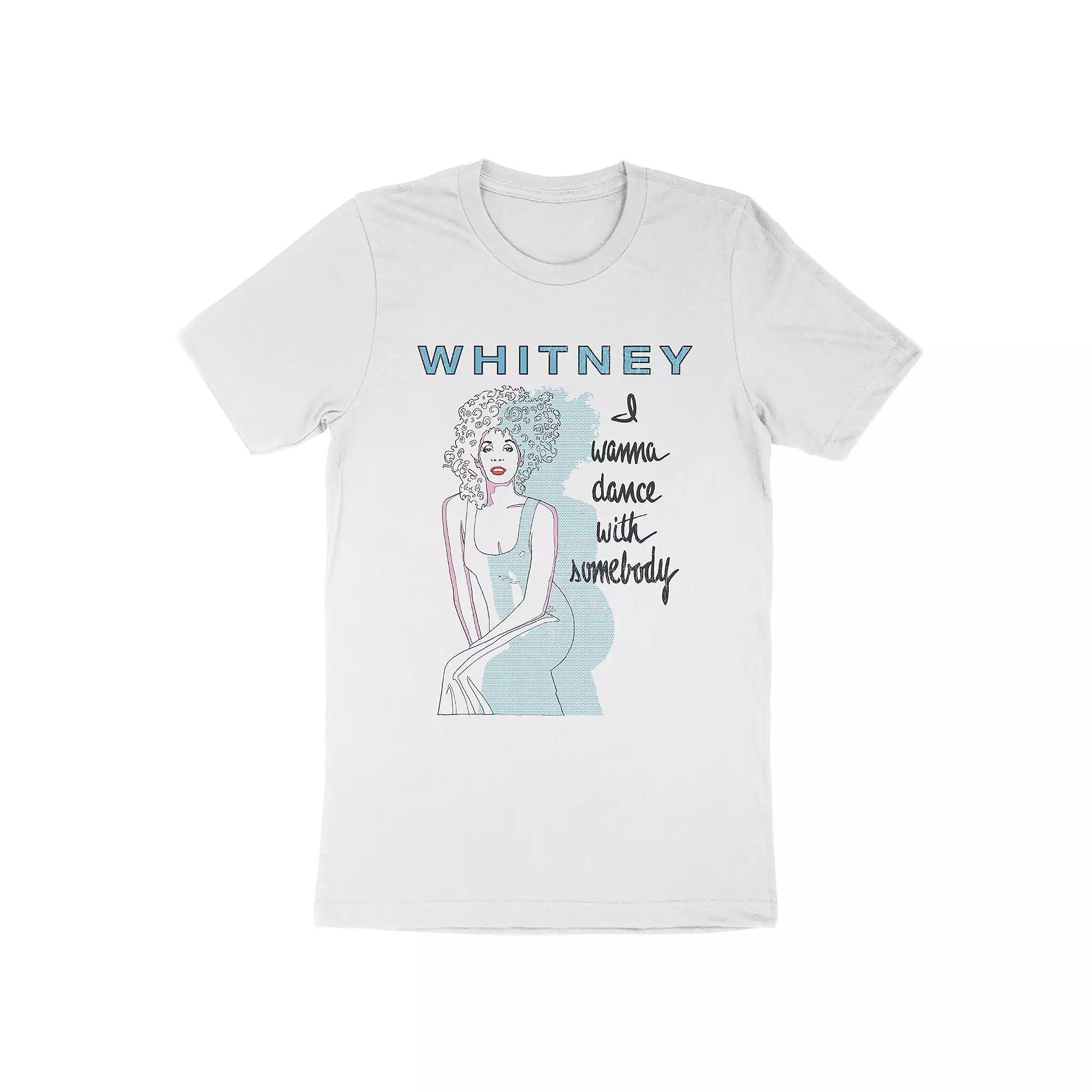 Men's Whitney Houston Tee, Size: XXL, White Product Image