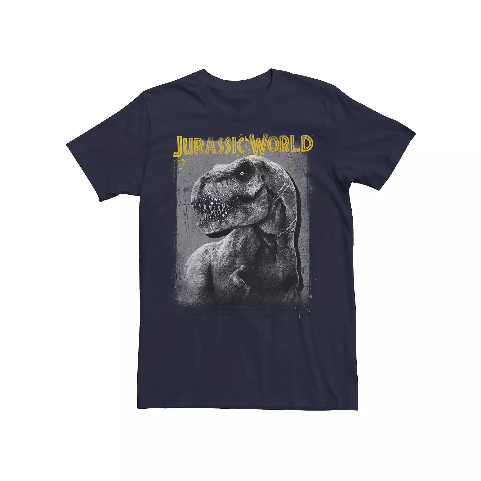 Men's Jurassic World T-Rex Profile Shading Tee,  Product Image