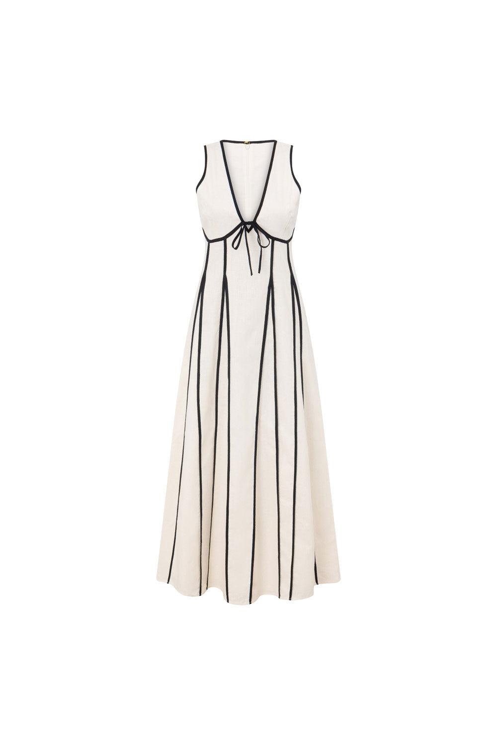 Maylin Dress - Cream Product Image