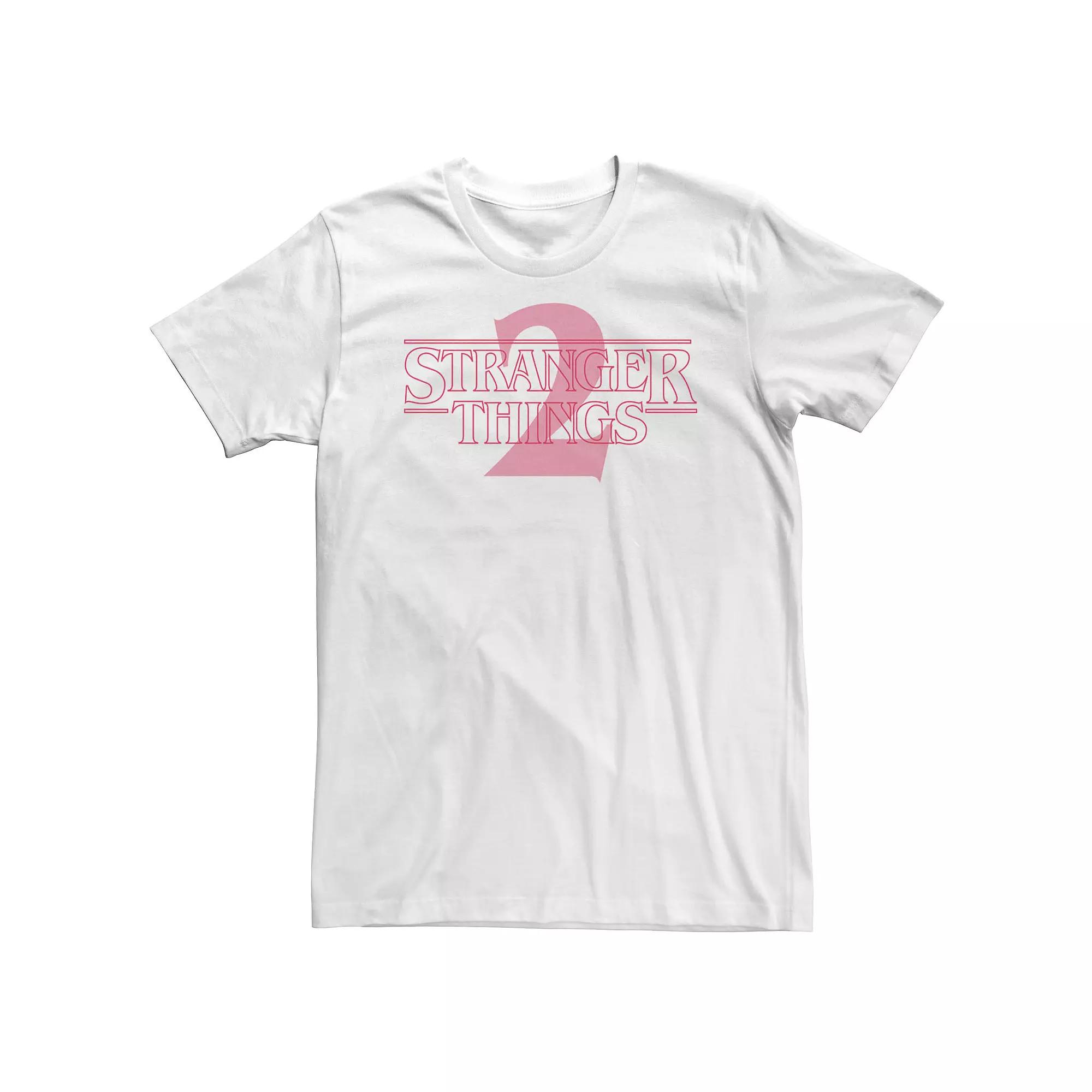 Big & Tall Netflix Stranger Things 2 Simple Logo Tee, Men's,  Product Image