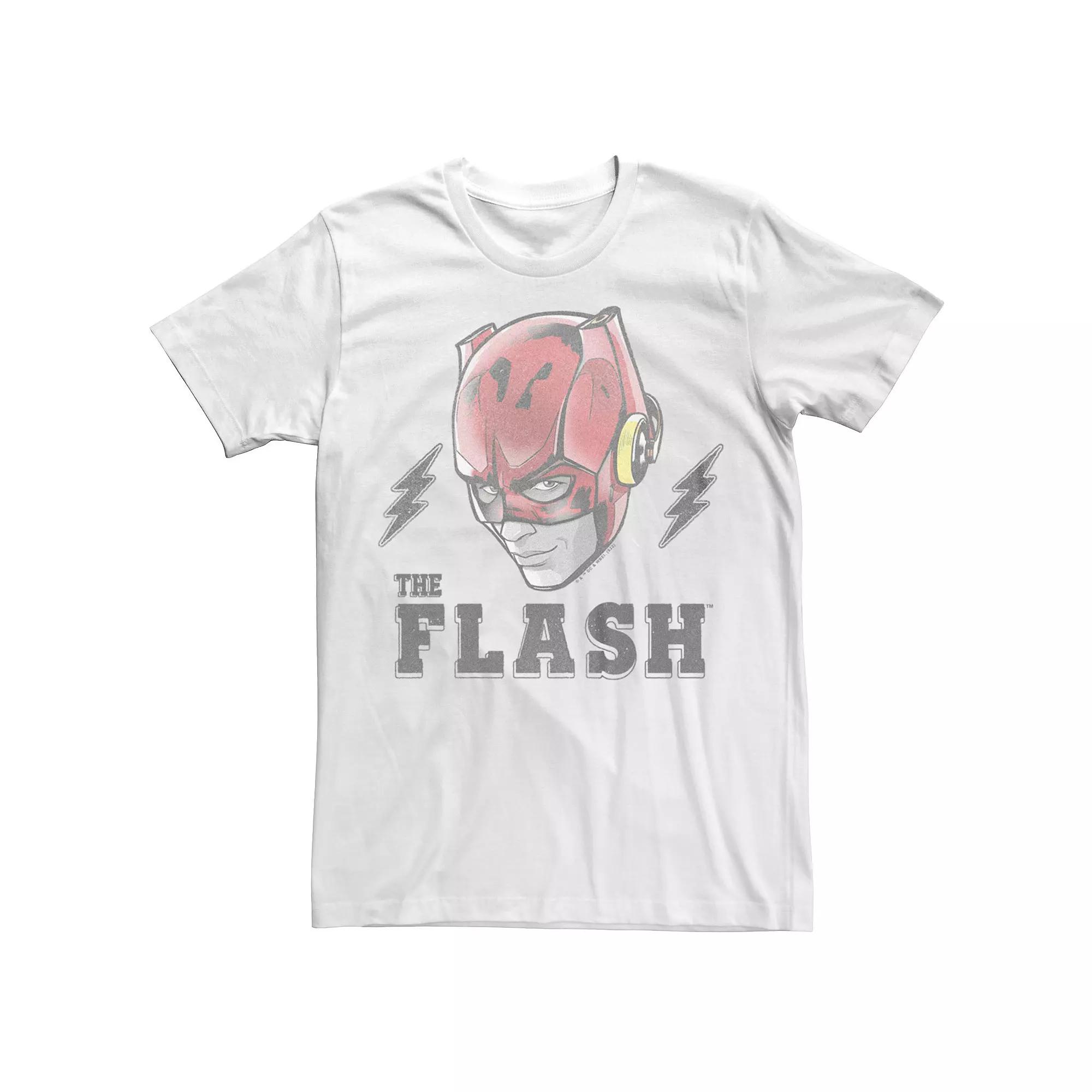 Men's The Flash Helmet Logo Graphic Tee,  Product Image