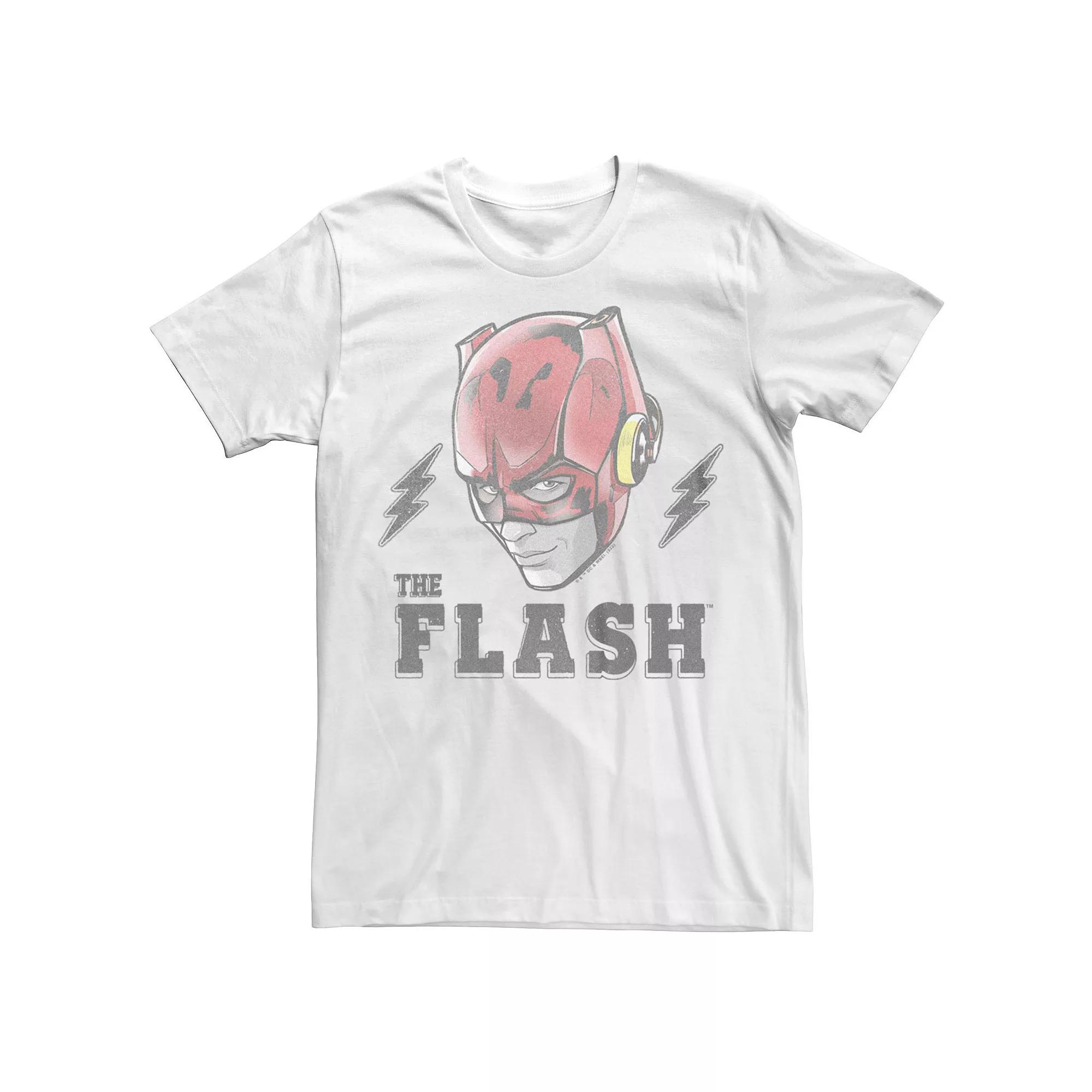 Men's The Flash Helmet Logo Graphic Tee,  Product Image