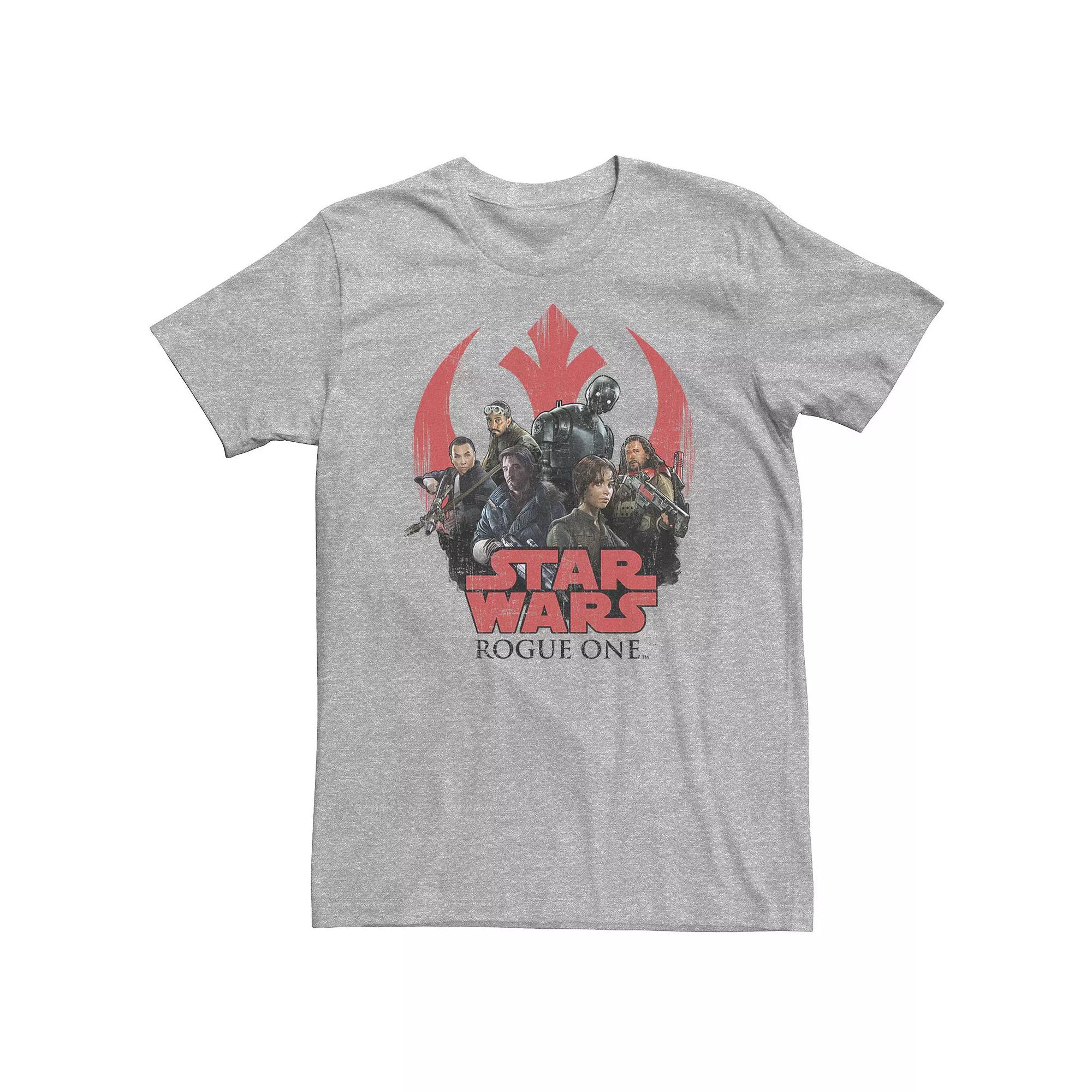 Big & Tall Star Wars Group Rogue Poster Tee, Men's,  Product Image