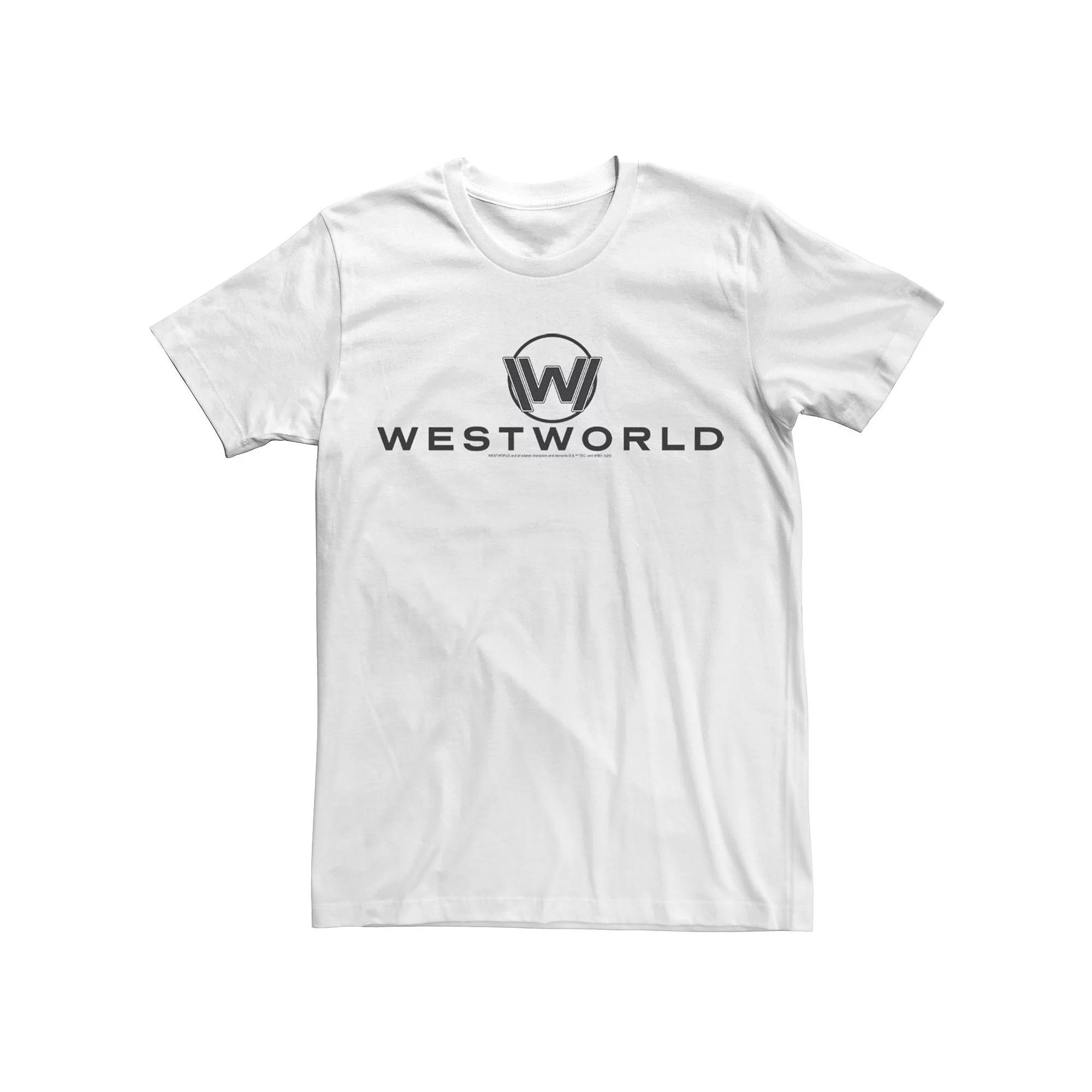Men's Westworld TV Logo Tee, Size: 3XL, White Product Image