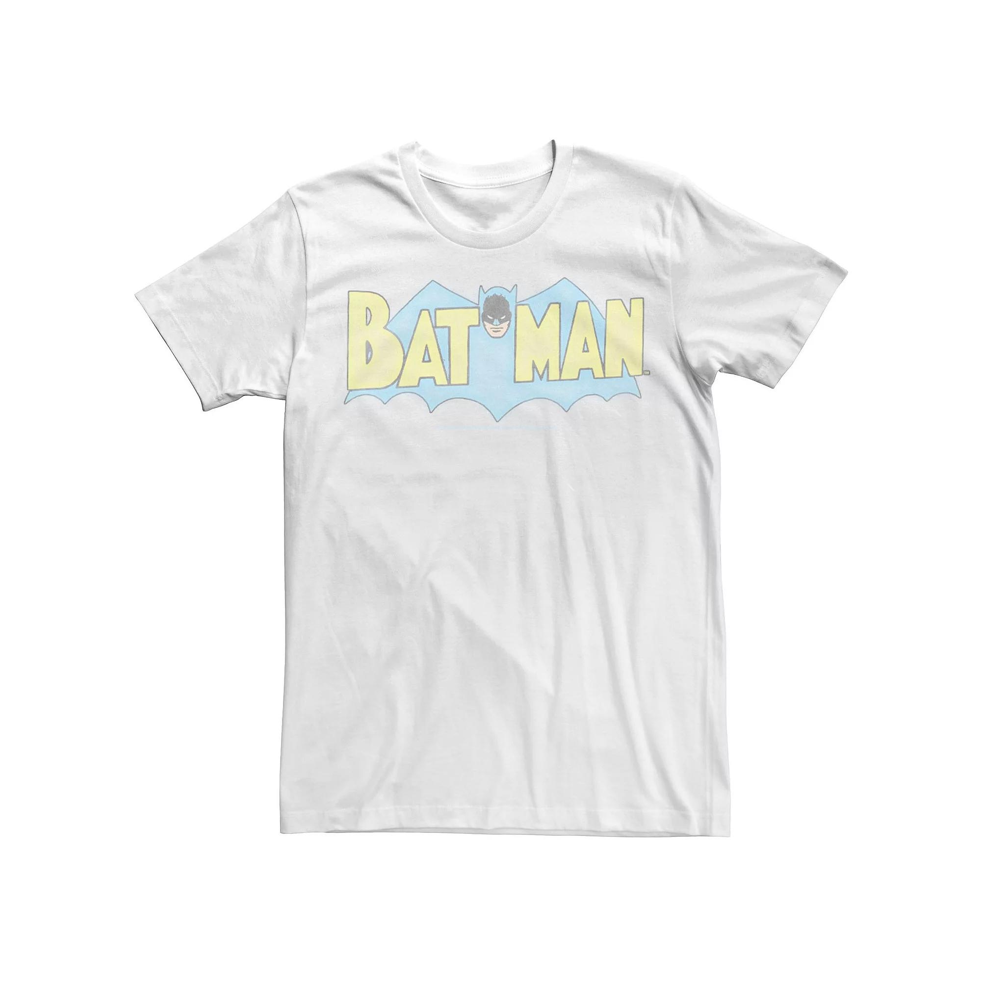 Men's Batman Retro Cartoon Style Logo Tee,  Product Image