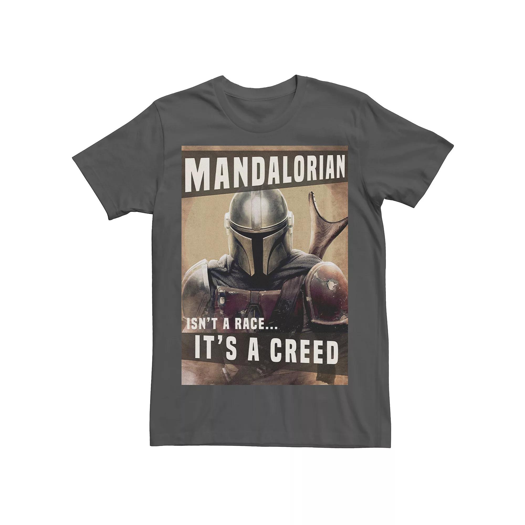 Men's Star Wars The Mandalorian Armorer Line Art Tee, Size: Small, Grey Product Image