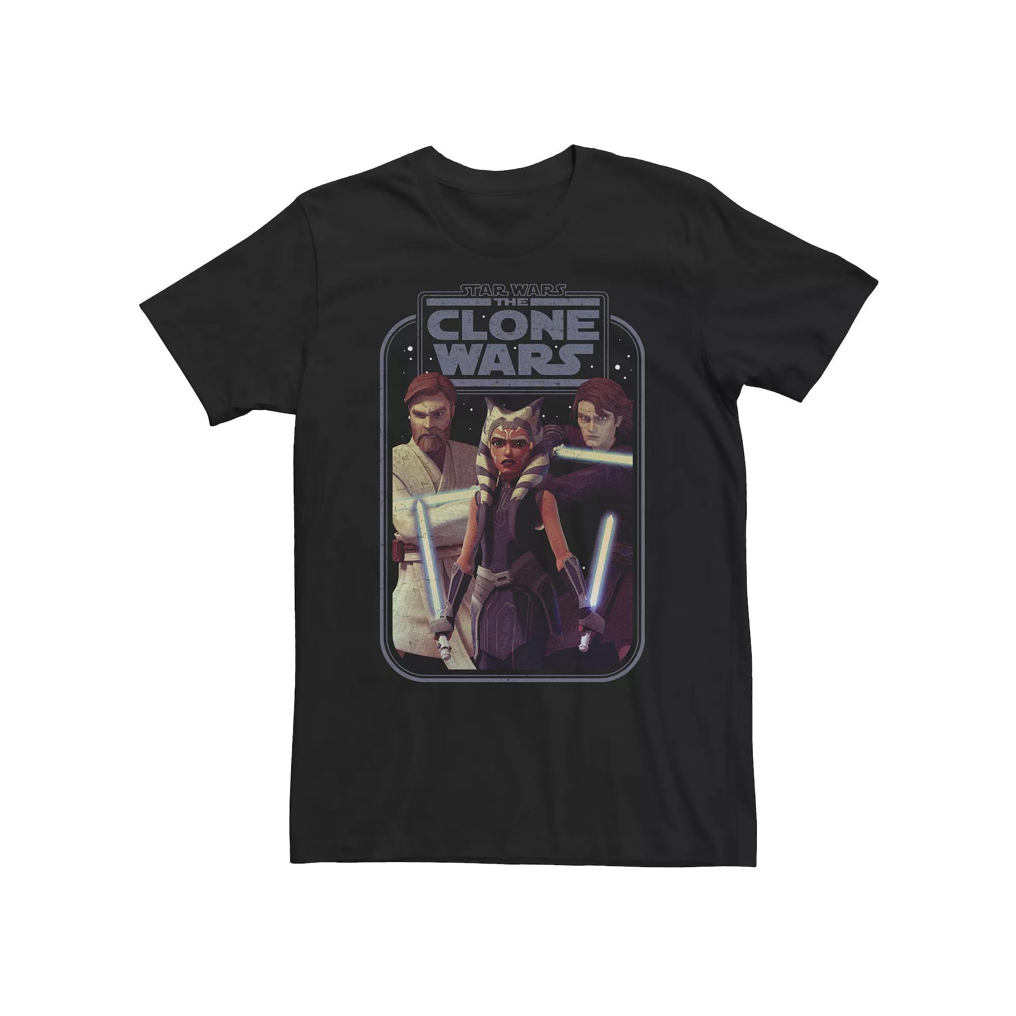 Big & Tall Star Wars: The Clone Wars Heroes Group Shot Tee, Men's,  Product Image