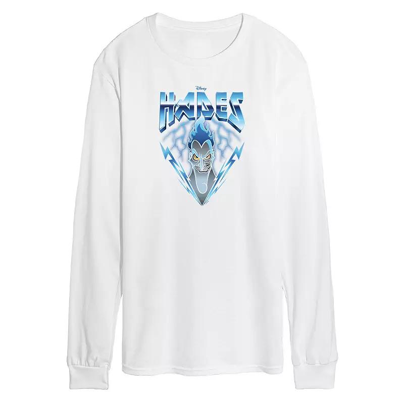Disney Villains Hades Men's Rock Long Sleeve Graphic Tee,  Product Image