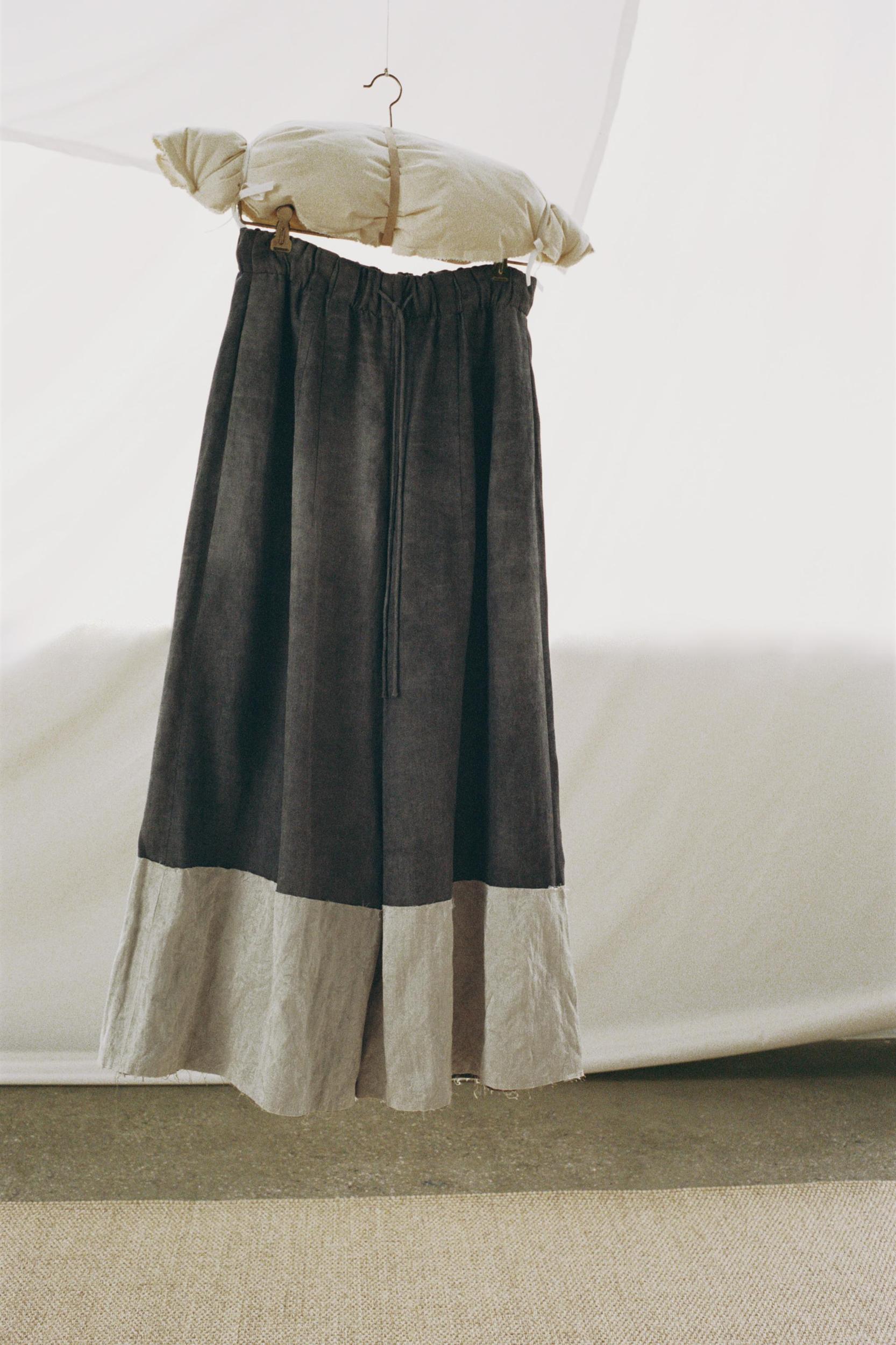 ZW COLLECTION JACQUARD COMBINATION PANTS Product Image