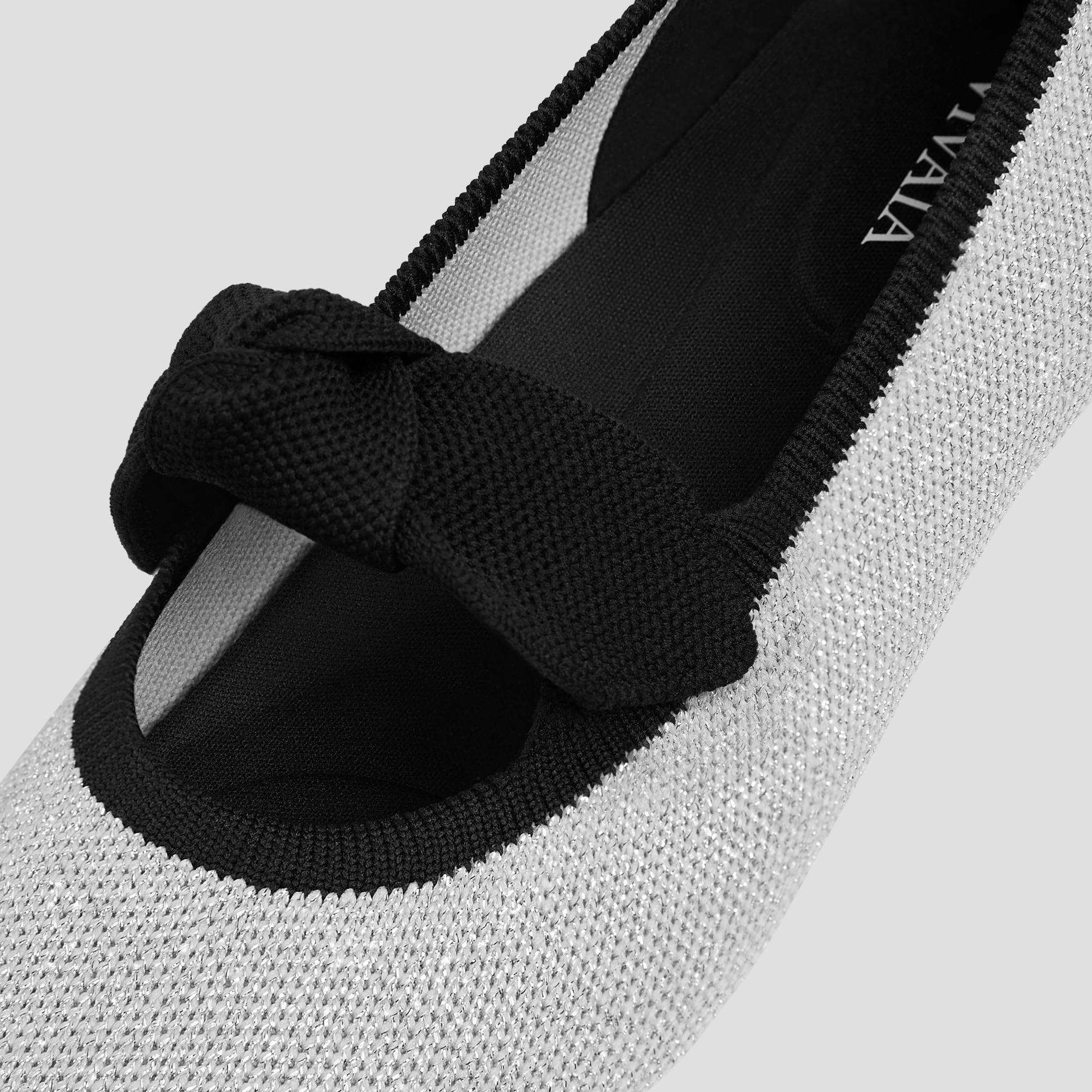 Pointed-Toe Bow Flats (Addriane) Product Image