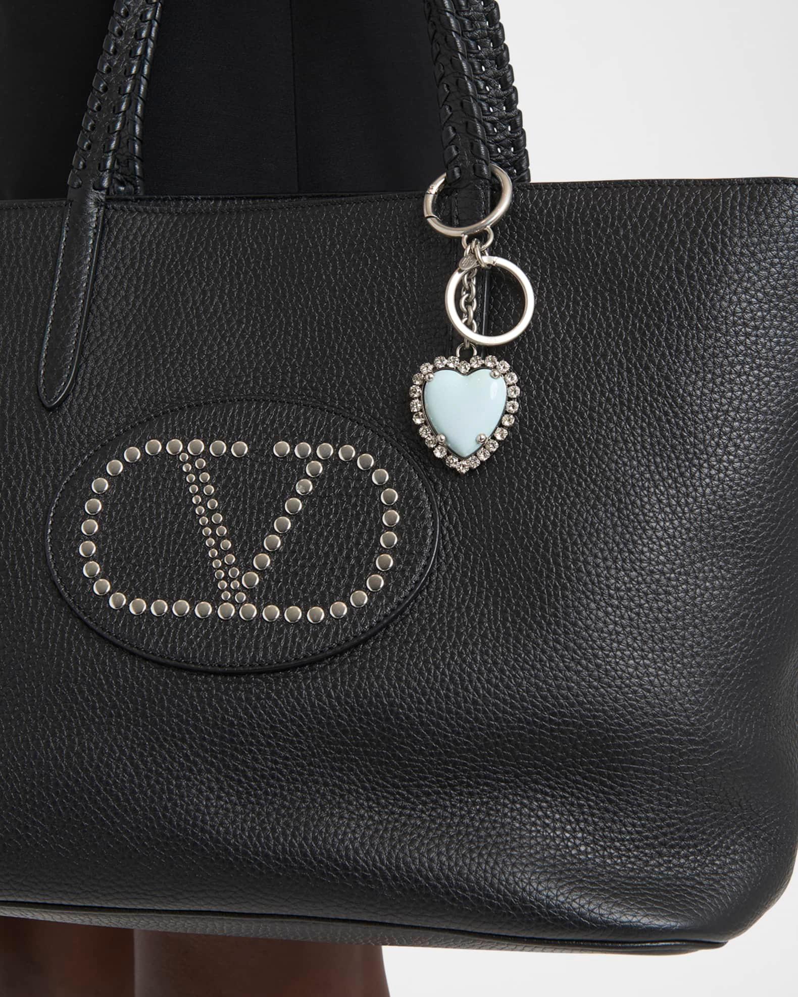 VLOGO Signatur Embellished Heart Keyring  Product Image