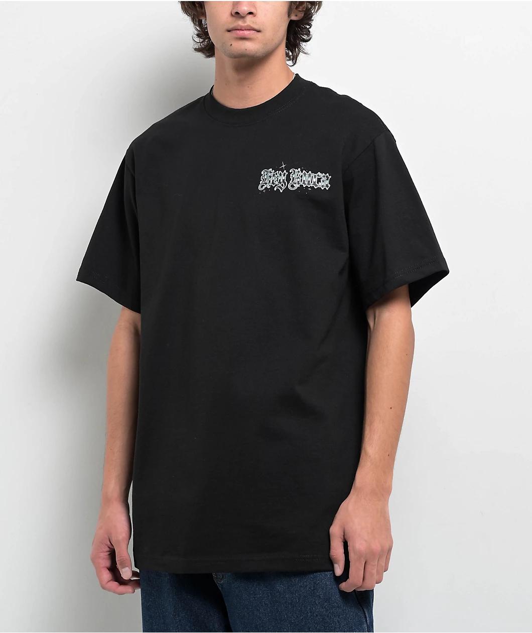 Hey Ruca Heartbroken Black T-Shirt Product Image