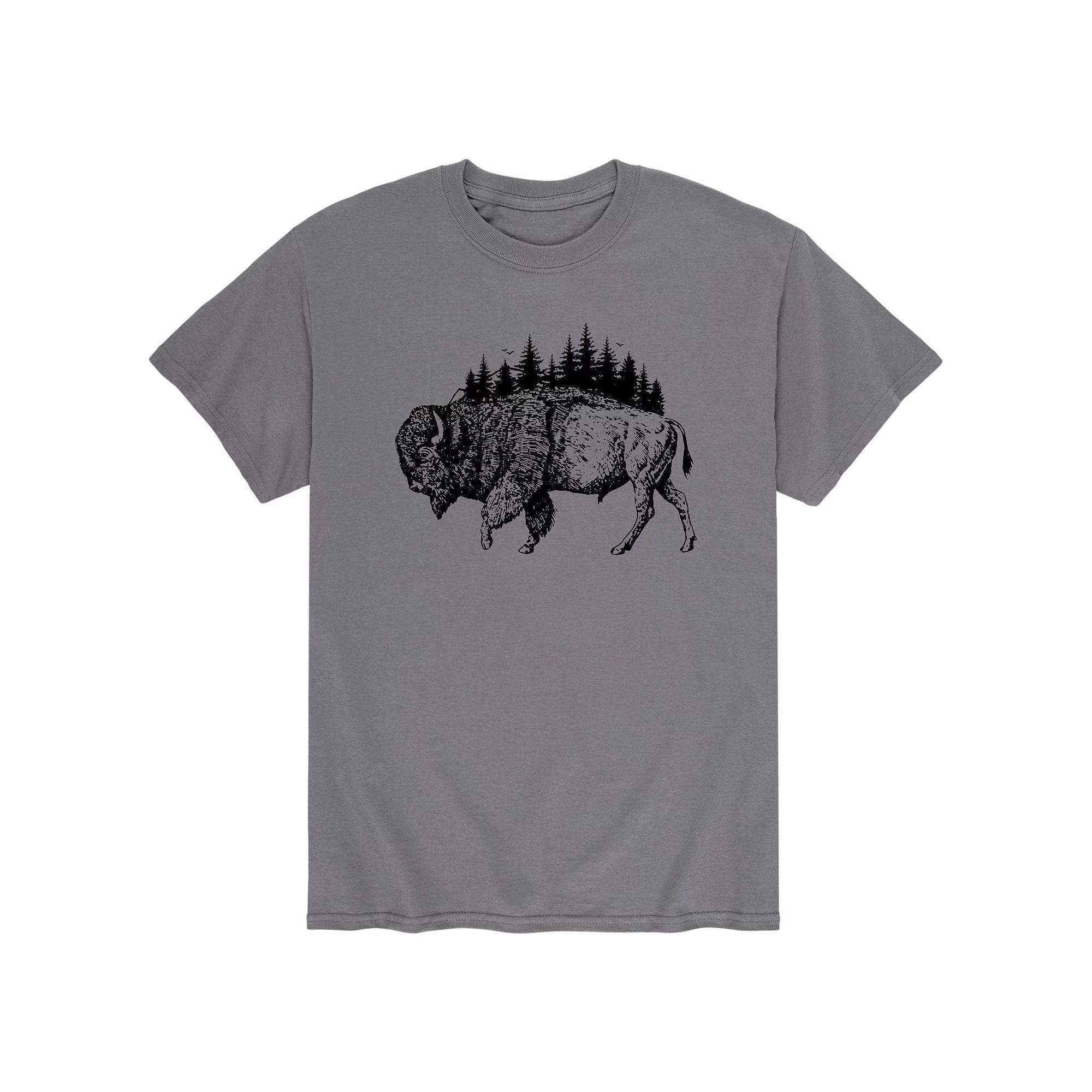 Men's Bison Mountain tee,  Product Image