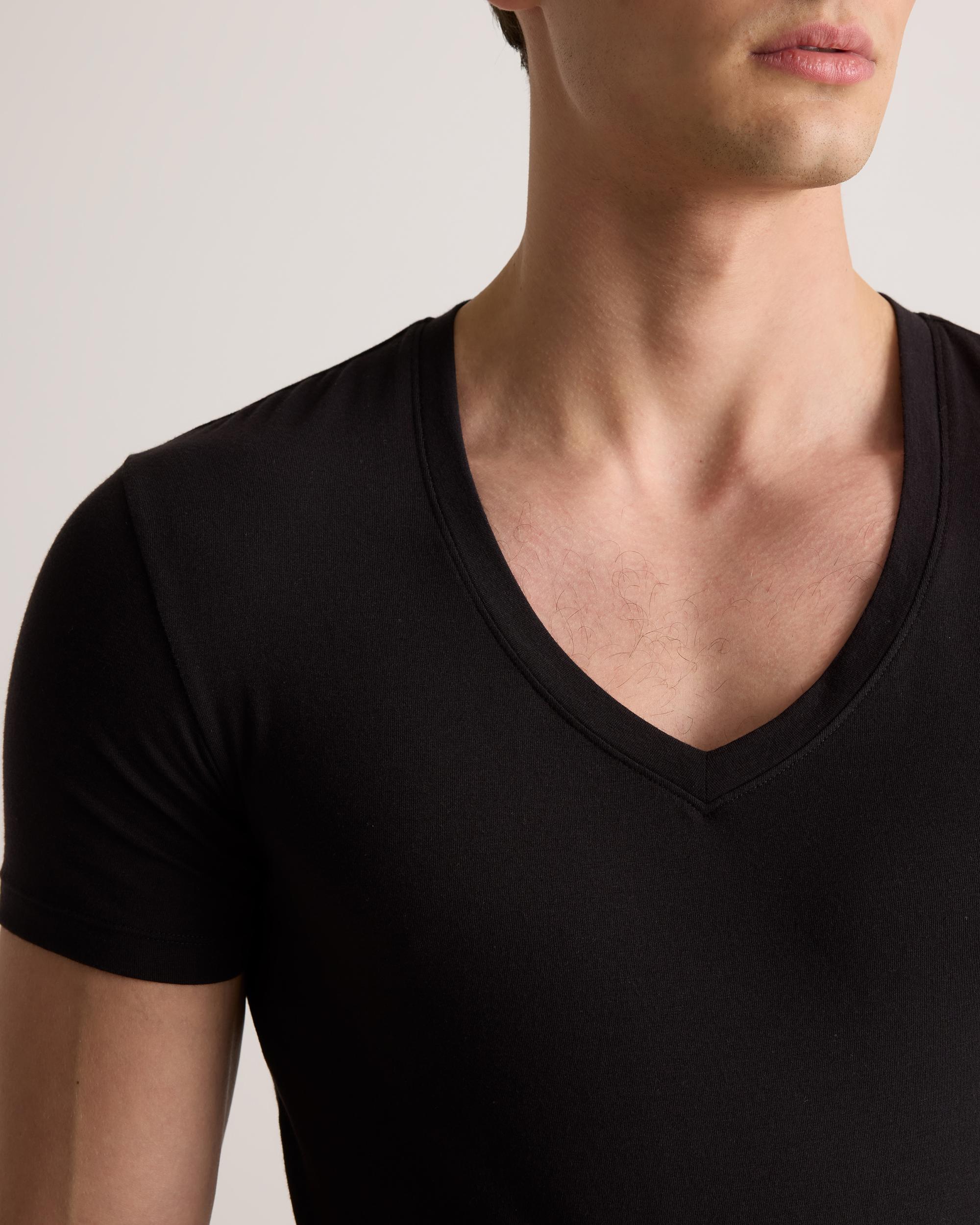 Quince | Men's Soft Stretch V-Neck Undershirt Tencel Product Image