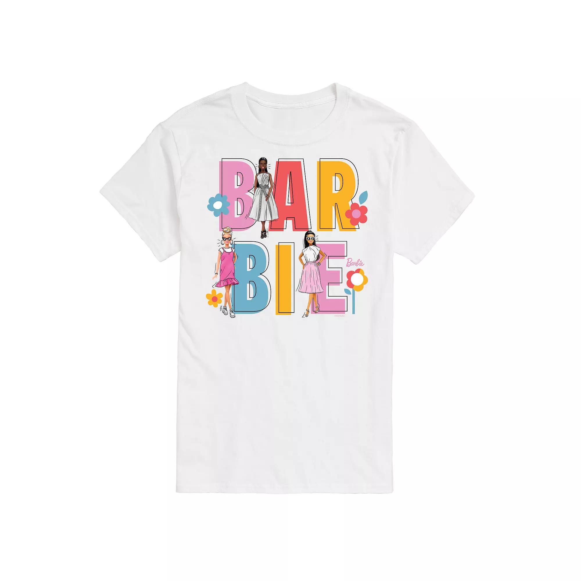 Big & Tall Barbie® Spring Graphic Tee, Men's,  Product Image