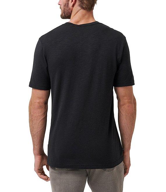 TravisMathew Cloud Stretch Short Sleeve V-Neck T-Shirt Product Image
