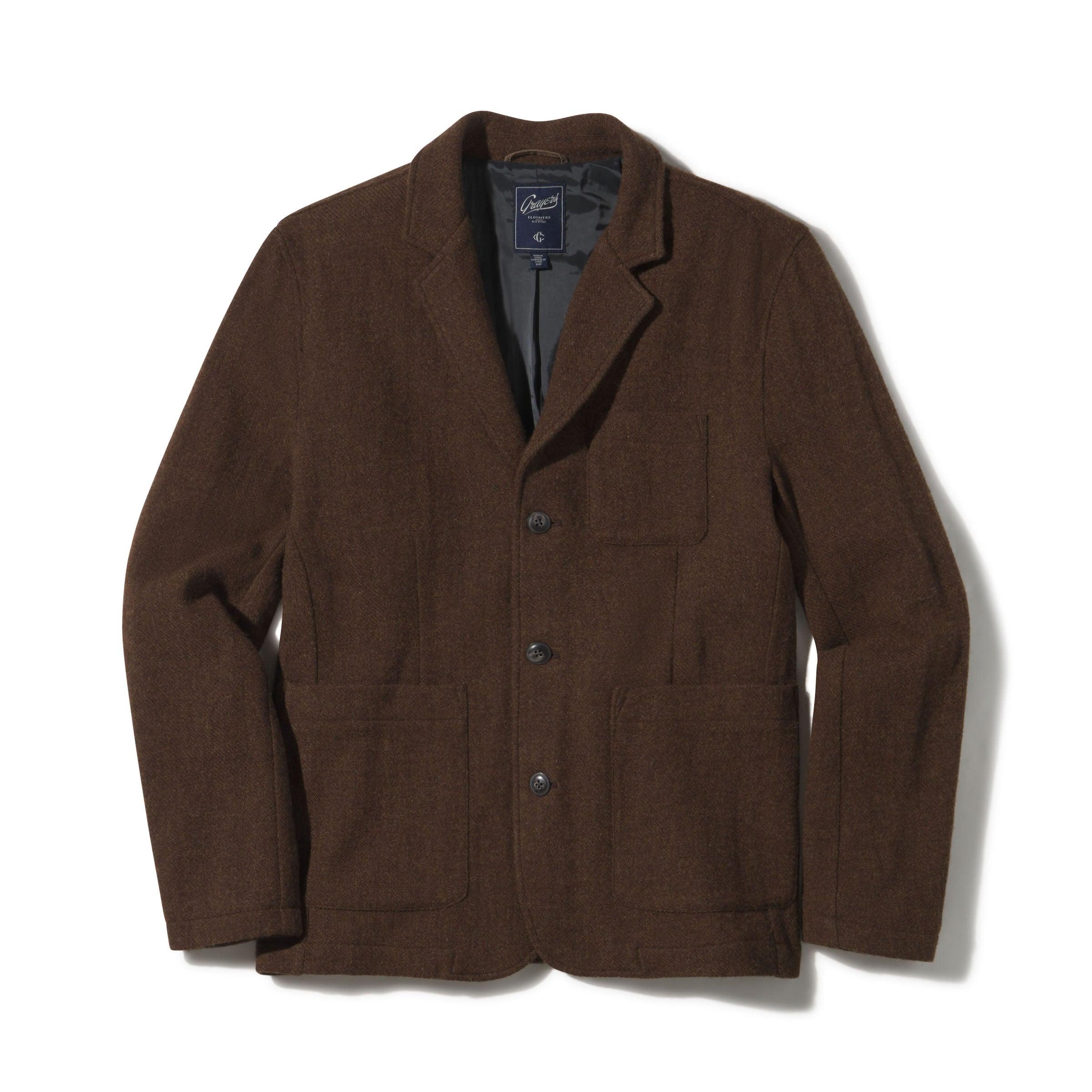 Swire Wool Blazer - Chestnut Product Image