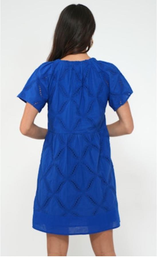 Fawn Embroidered Popover Dress Product Image